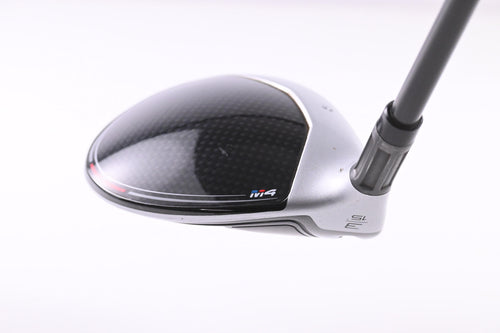 Left Hand Taylormade M4 #3 Wood / 15 Degree / Regular Flex Atmos Red 5 Shaft
