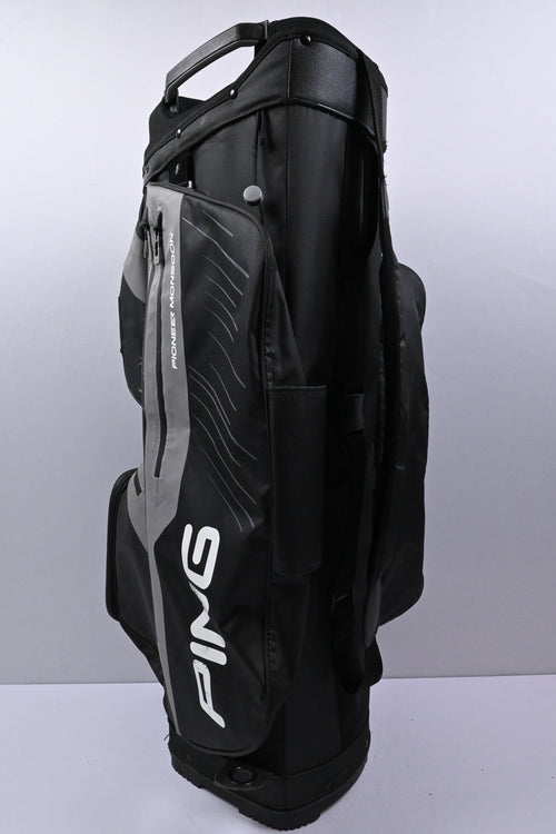 Ping Pioneer Monsoon Cart Bag / 14-Way Divider / Black & Grey