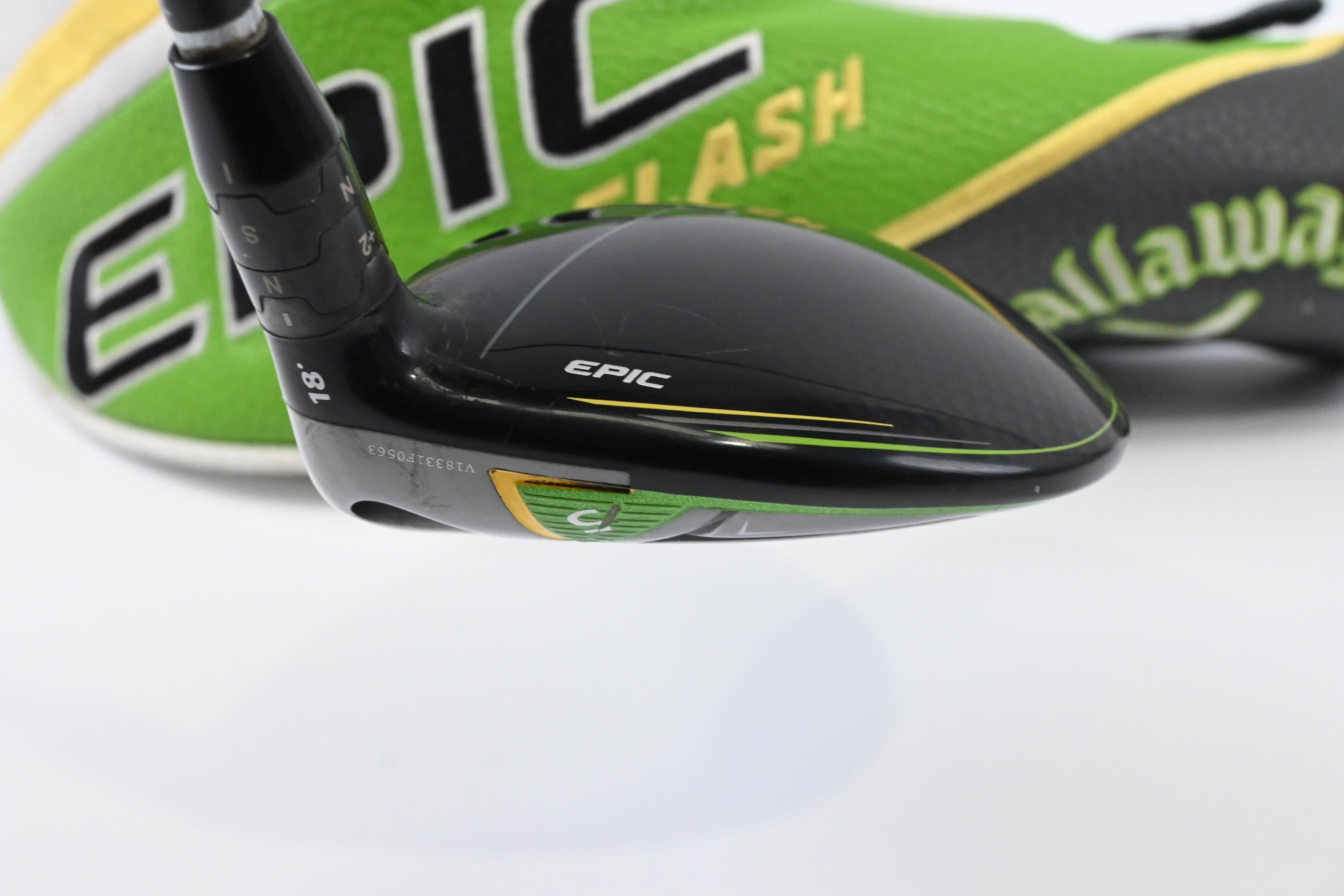 Callaway Epic Flash #5 Wood / 18 Degree / Regular Flex Evenflow Green 65