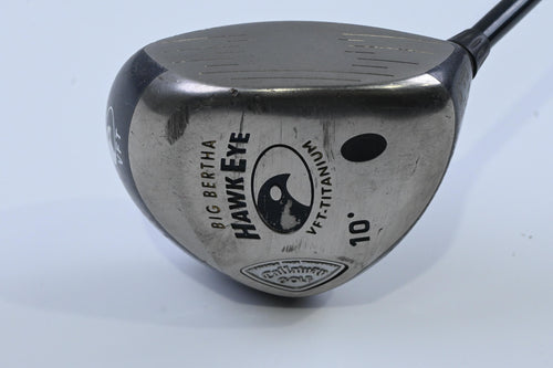 Callaway Hawkeye VFT Driver / 10 Degree / Firm Flex Big Bertha System 60 Shaft