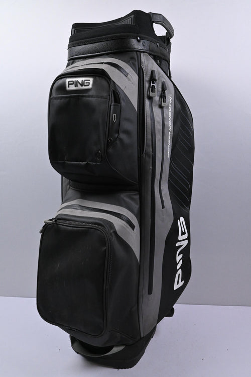 Ping Pioneer Monsoon Cart Bag / 14-Way Divider / Black & Grey