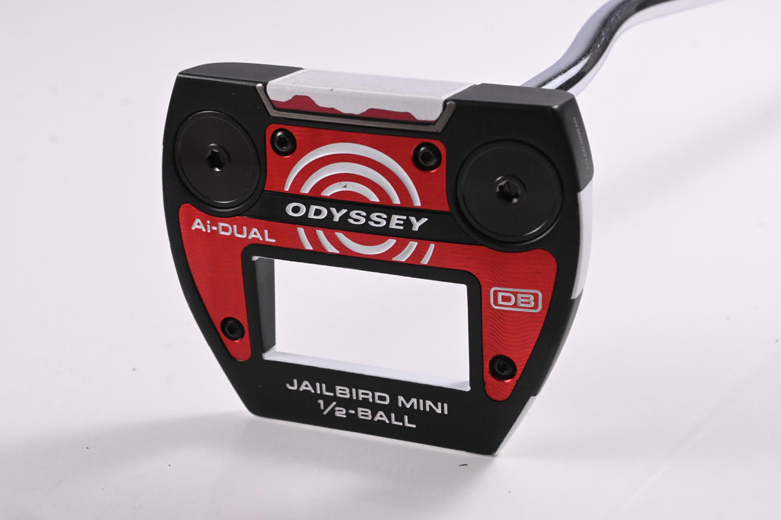 Odyssey Ai-Dual Jailbird Mini 1/2 Ball DB Putter / 34 Inch