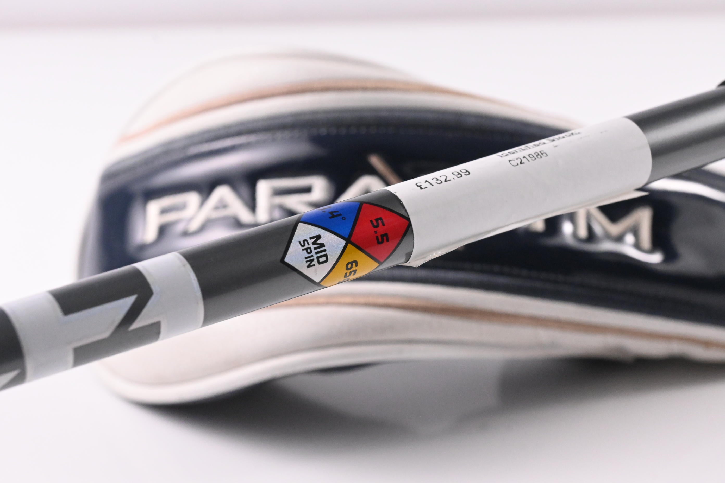 Left Hand Callaway Paradym #4 Hybrid / 21 Degree / Regular HZRDUS GEN4 Silver