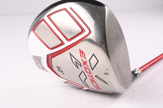 Tour Edge Exotics XCG V Driver / 12 Degree / Regular Flex Aldila DVS 65 Shaft