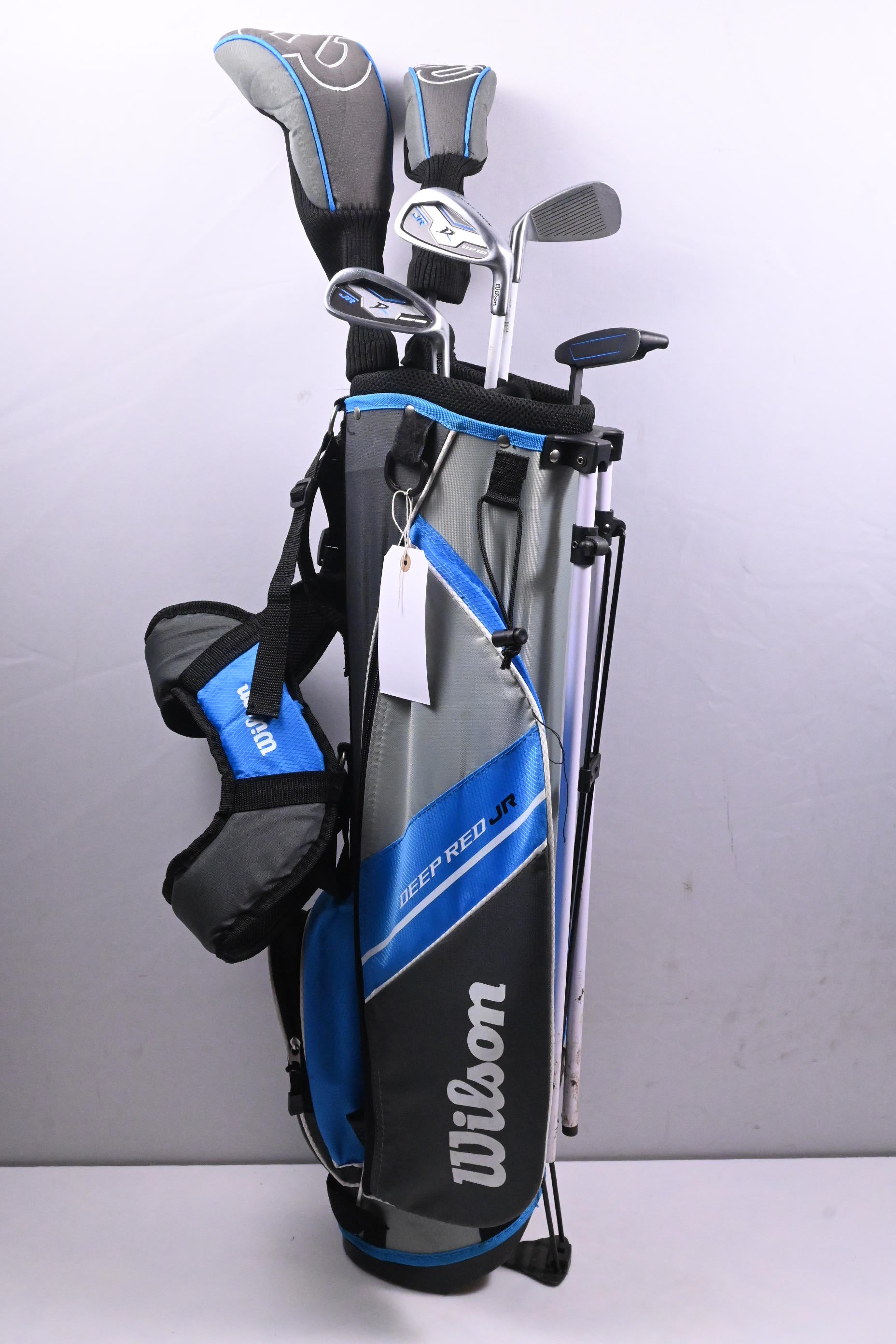 Junior Wilson Deep Red Package Set / Woods, Irons, Putter, Bag