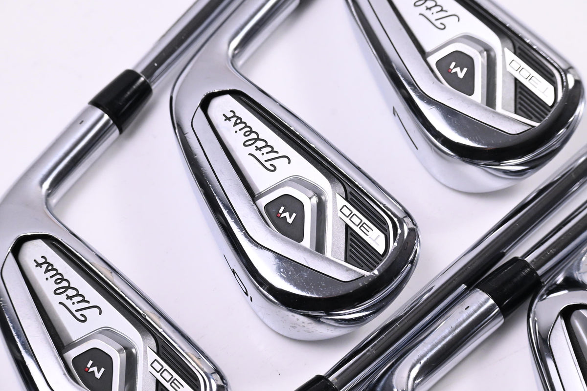 Titleist T300 2021 Irons / 5-PW+48° / Regular Flex AMT Red R300 Shafts