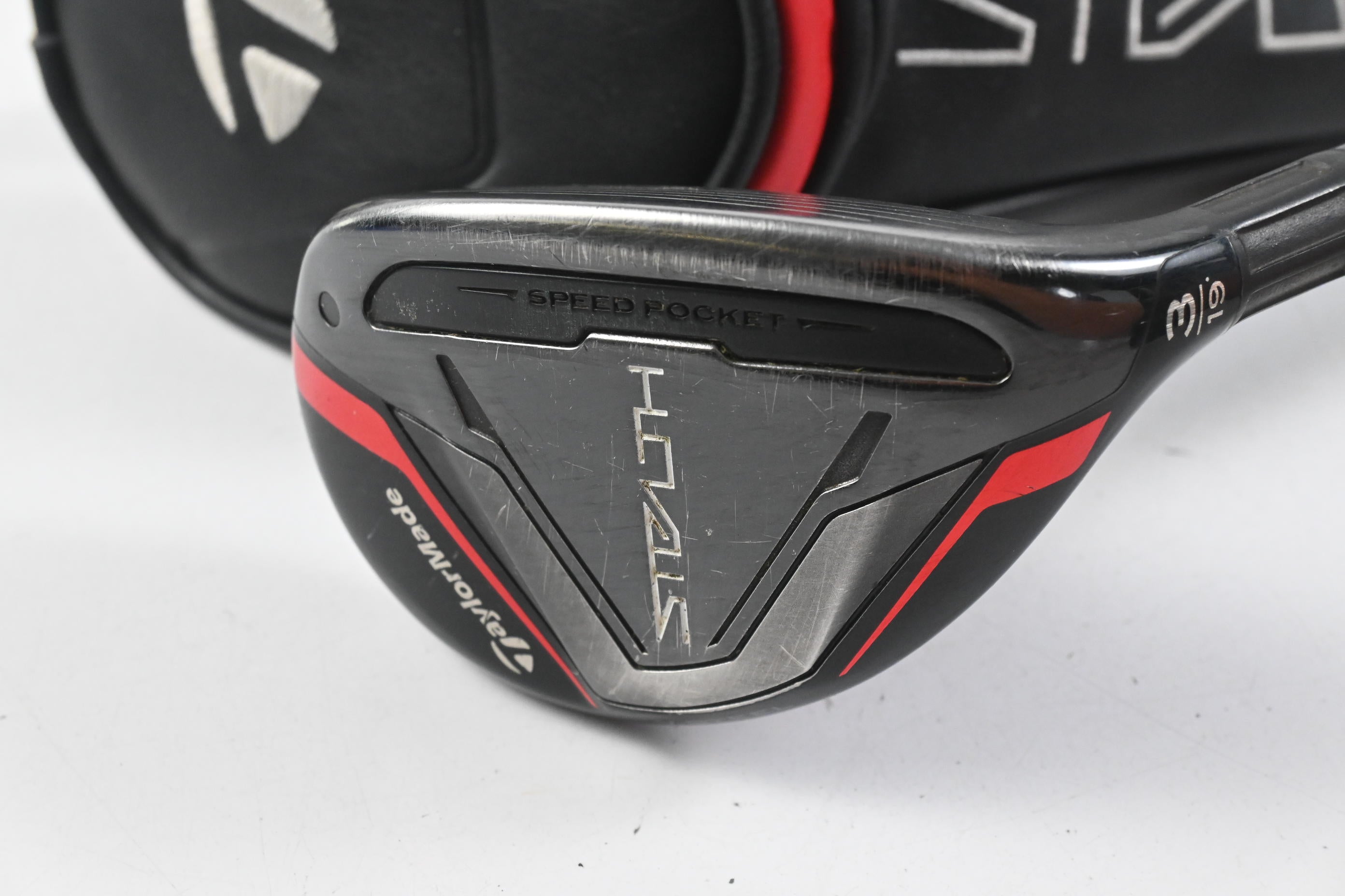 Taylormade Stealth #3 Hybrid / 19 Degree / Stiff Flex Hzrdus Smoke Red RDX 80