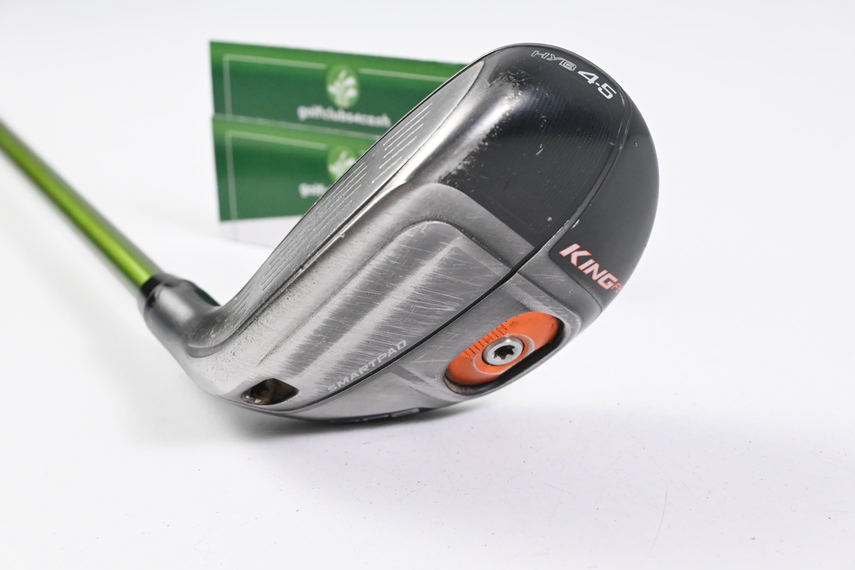 Left Hand Cobra King F6 #4/5 Hybrid / 22-25 Degree / Stiff Flex Aldila NV Green