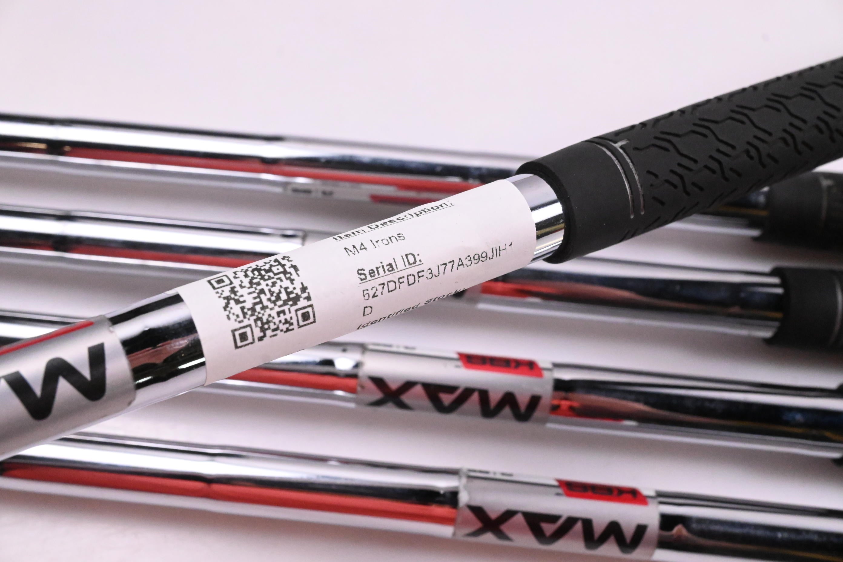 Taylormade M4 Irons / 5-9i / Regular Flex KBS MAX MT 85 Shafts