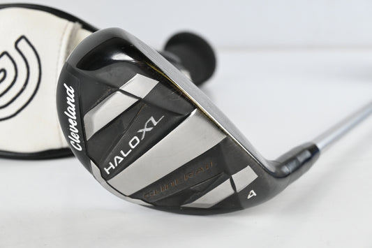 Ladies Cleveland Halo XL #4 Hybrid / 21 Degree / Ladies Flex Aldila Ascent 40