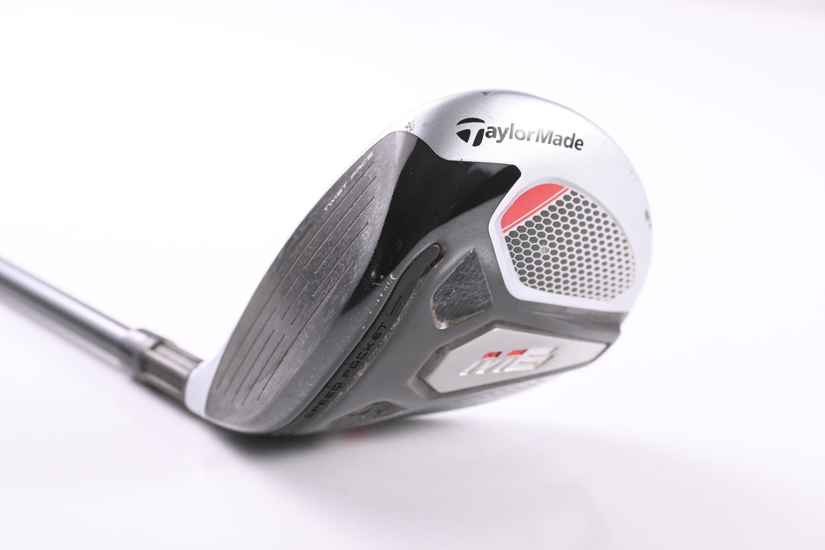 Left Hand Taylormade M6 #3 Wood / 15 Degree / Regular Flex Atmos Orange 5 Shaft