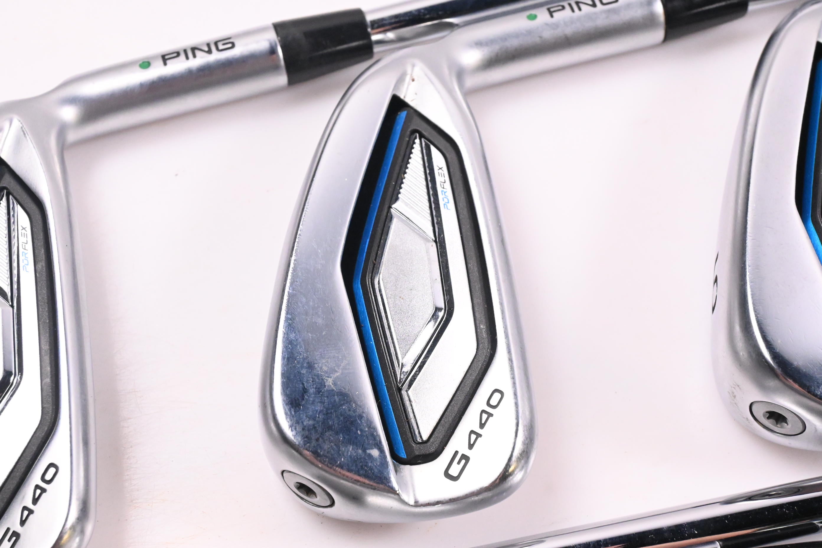 Ping G440 Irons / 4-PW+GW / Green Dot / X-Flex N.S.Pro Modus³ Tour 105