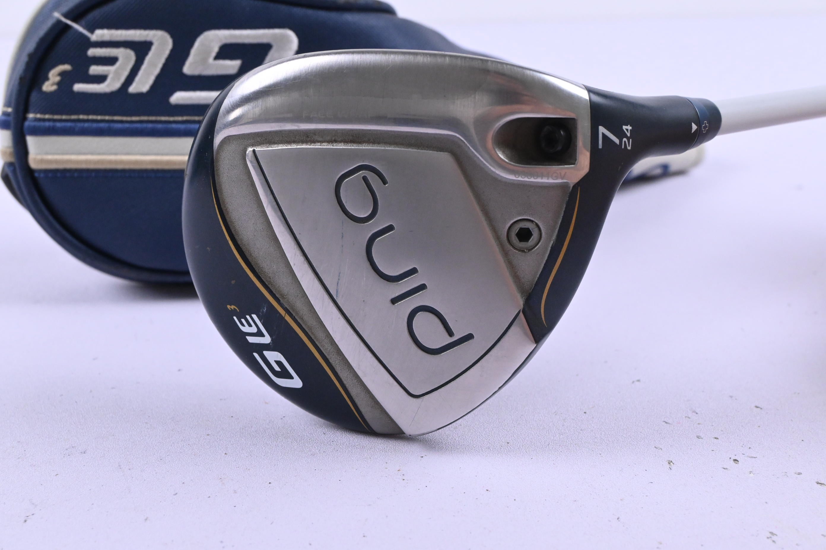 Ladies Ping G Le3 #7 Wood / 24 Degree / Ladies Flex Ping ULT 250 Shaft