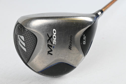 Mizuno MX-500 Driver / 9.5 Degree / Regular Flex Aldila NVS 65 Shaft