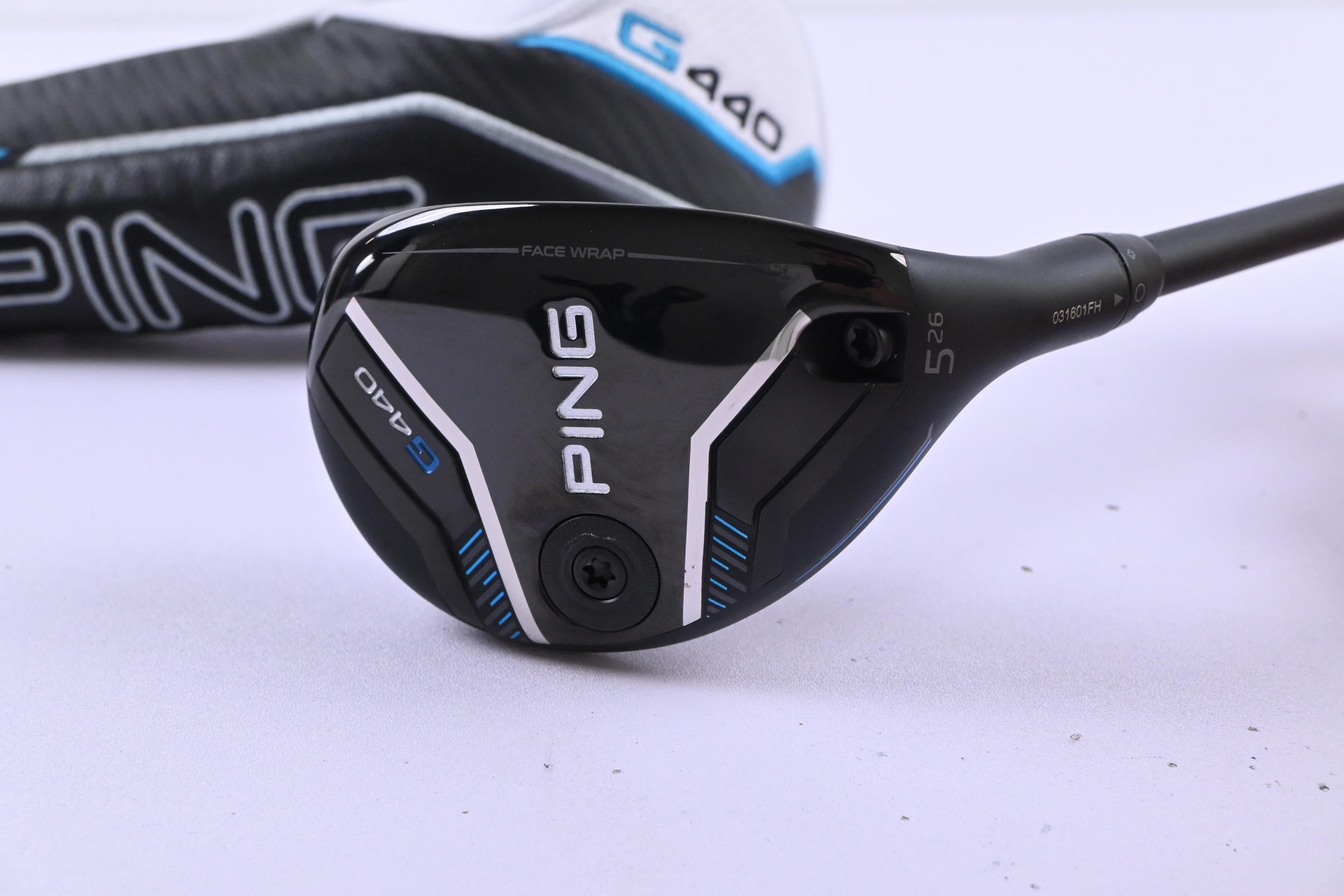 Ping G440 #5 Hybrid / 26 Degree / Regular Flex Ping Alta CB Blue 70 Shaft