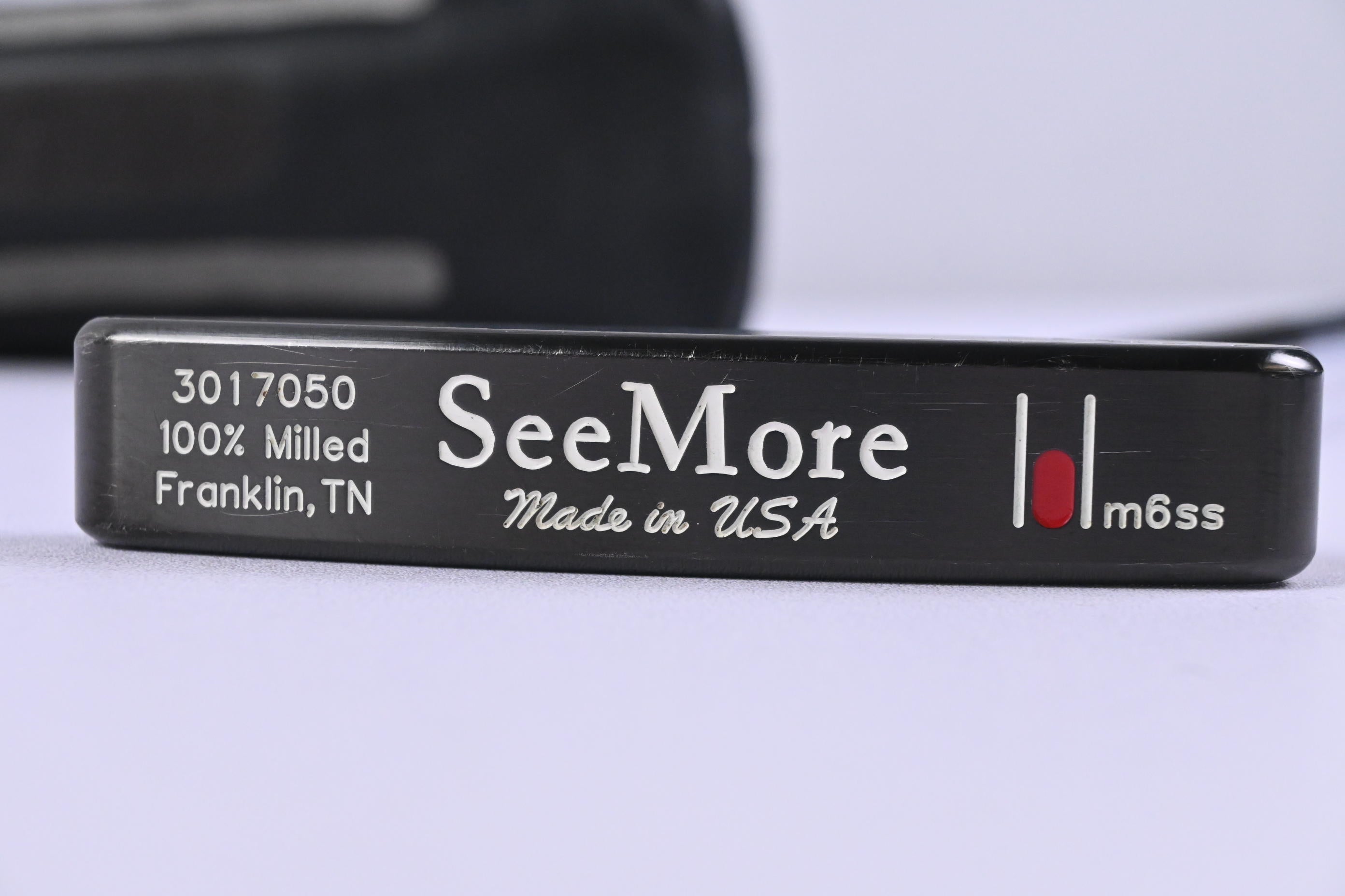 Seemore M6ss Black Putter / 37 Inch