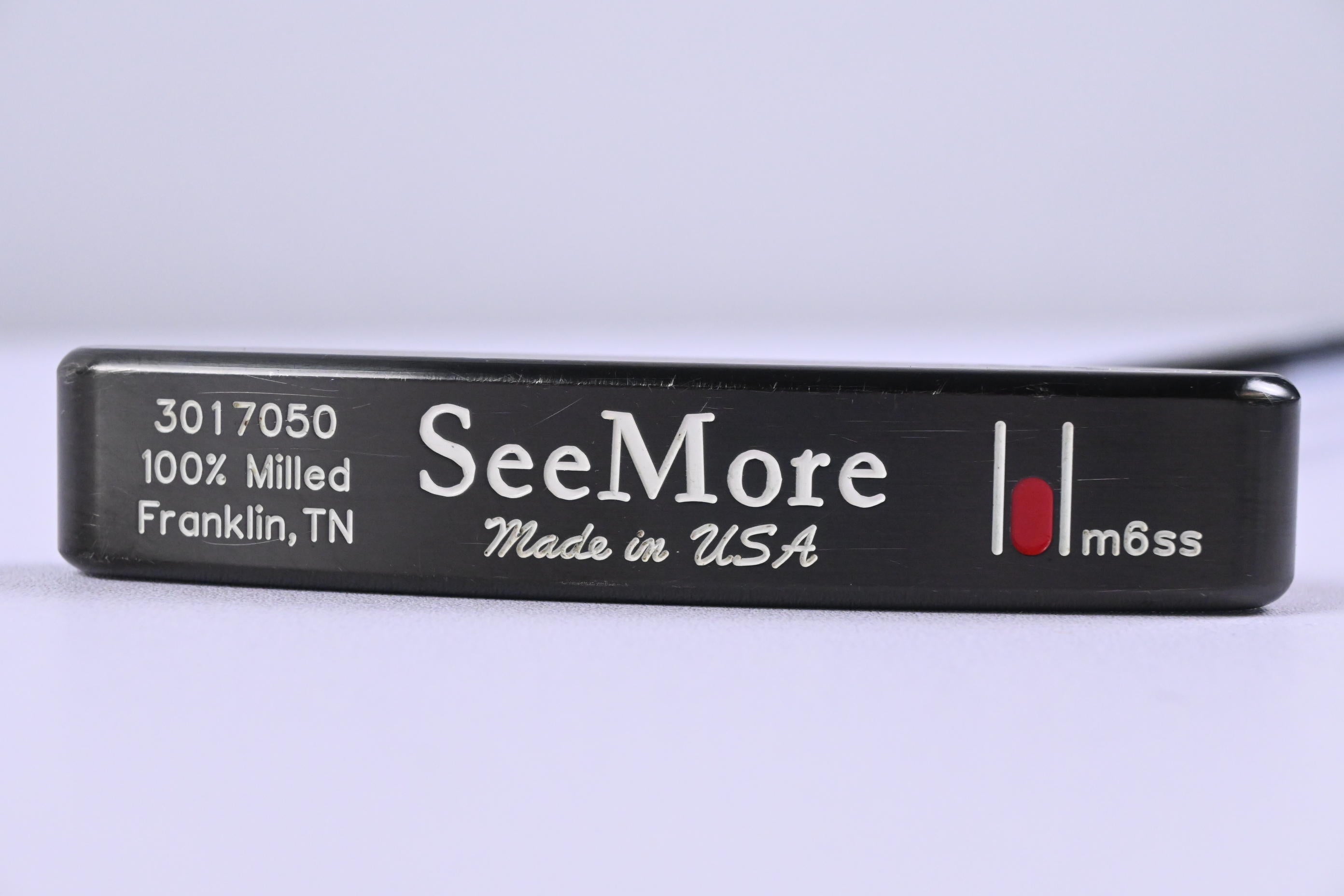Seemore M6ss Black Putter / 37 Inch