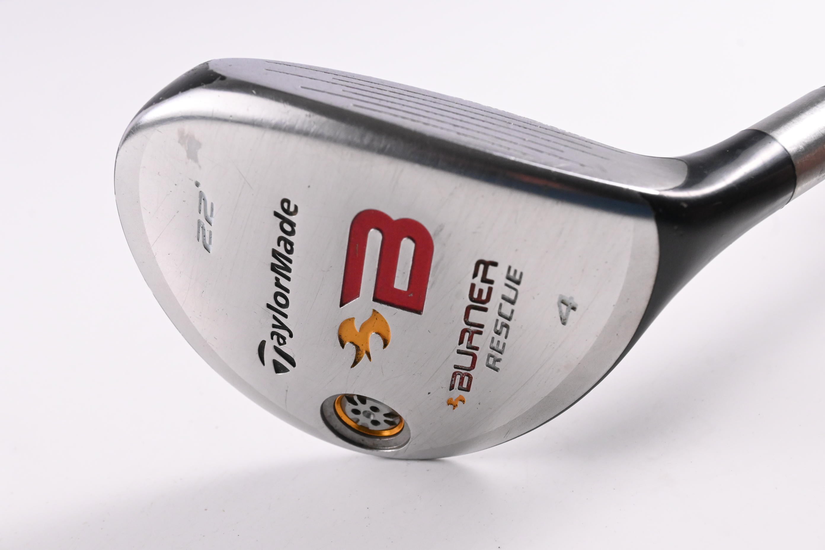 Taylormade Burner 2008 #4 Hybrid / 22 Degree / Regular Flex Burner Reax 60 Shaft