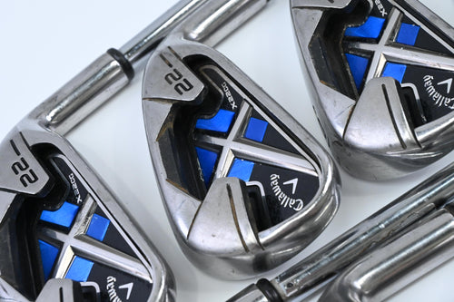 Callaway X-22 Irons / 4-PW+SW / Uniflex Callaway X Shafts