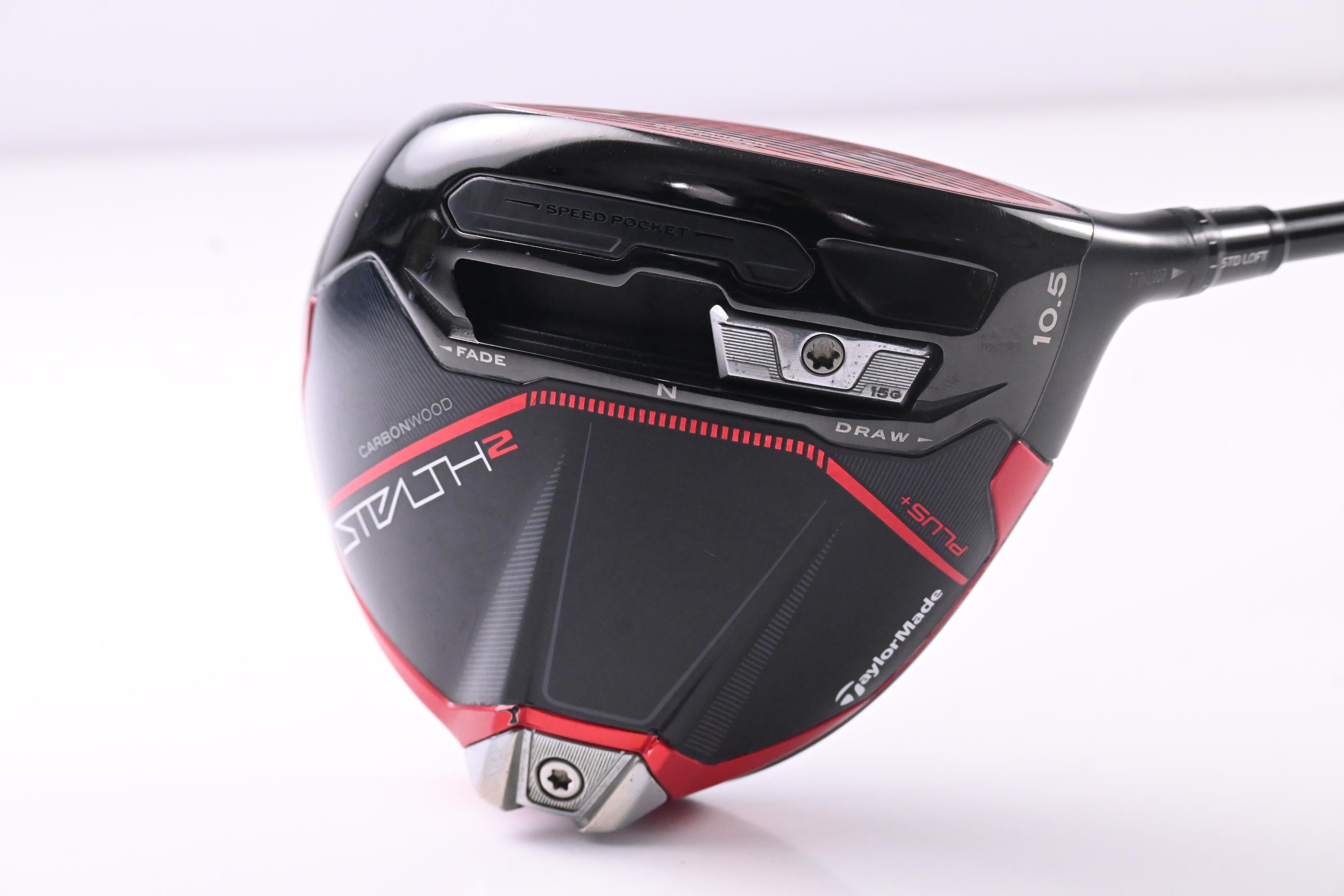 Taylormade Stealth 2 Plus Driver / 10.5 Degree / Stiff Flex HZRDUS Smoke Black
