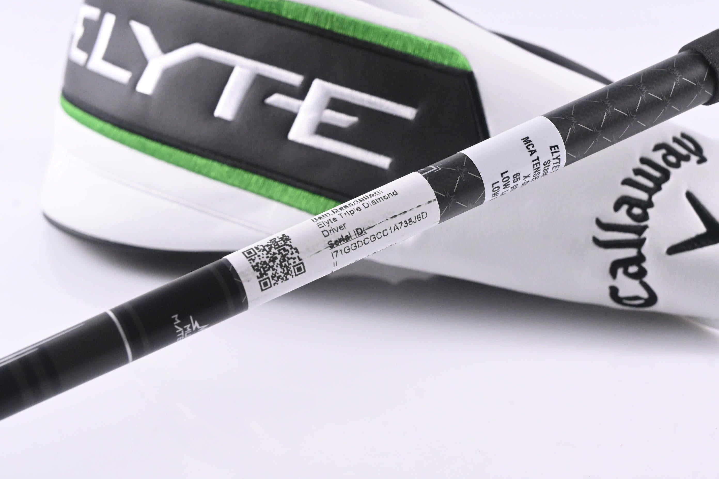 Callaway Elyte Triple Diamond Driver / 9 Degree / X-Flex Tensei 1K Black 65