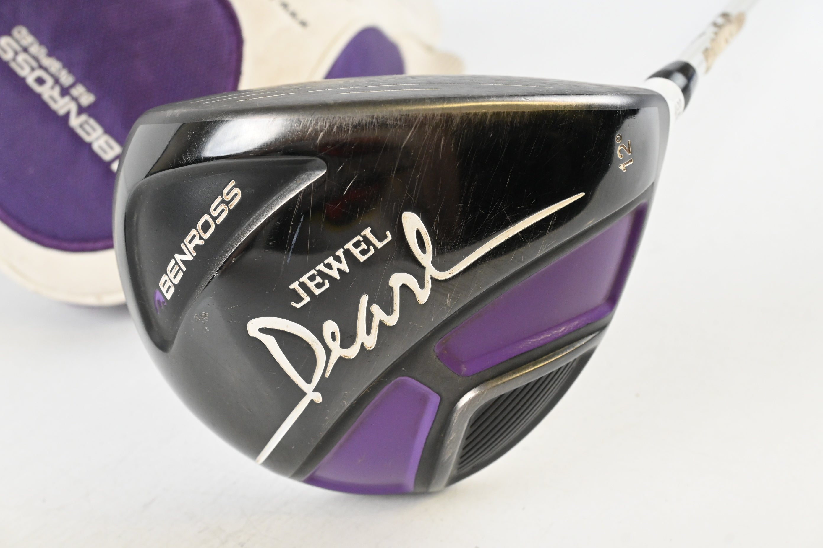Ladies Benross Pearl 2017 Driver / 12 Degree / Ladies Flex Aldila Jewel Pearl Shaft