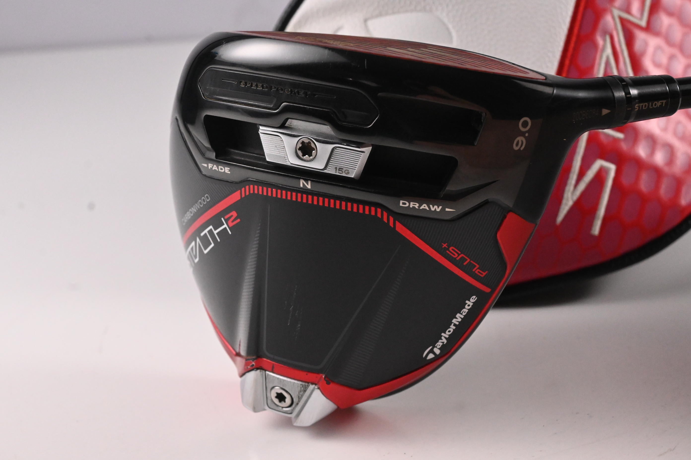 Taylormade Stealth 2 Plus Driver / 9 Degree / Stiff Flex HZRDUS Gen4 Black 60