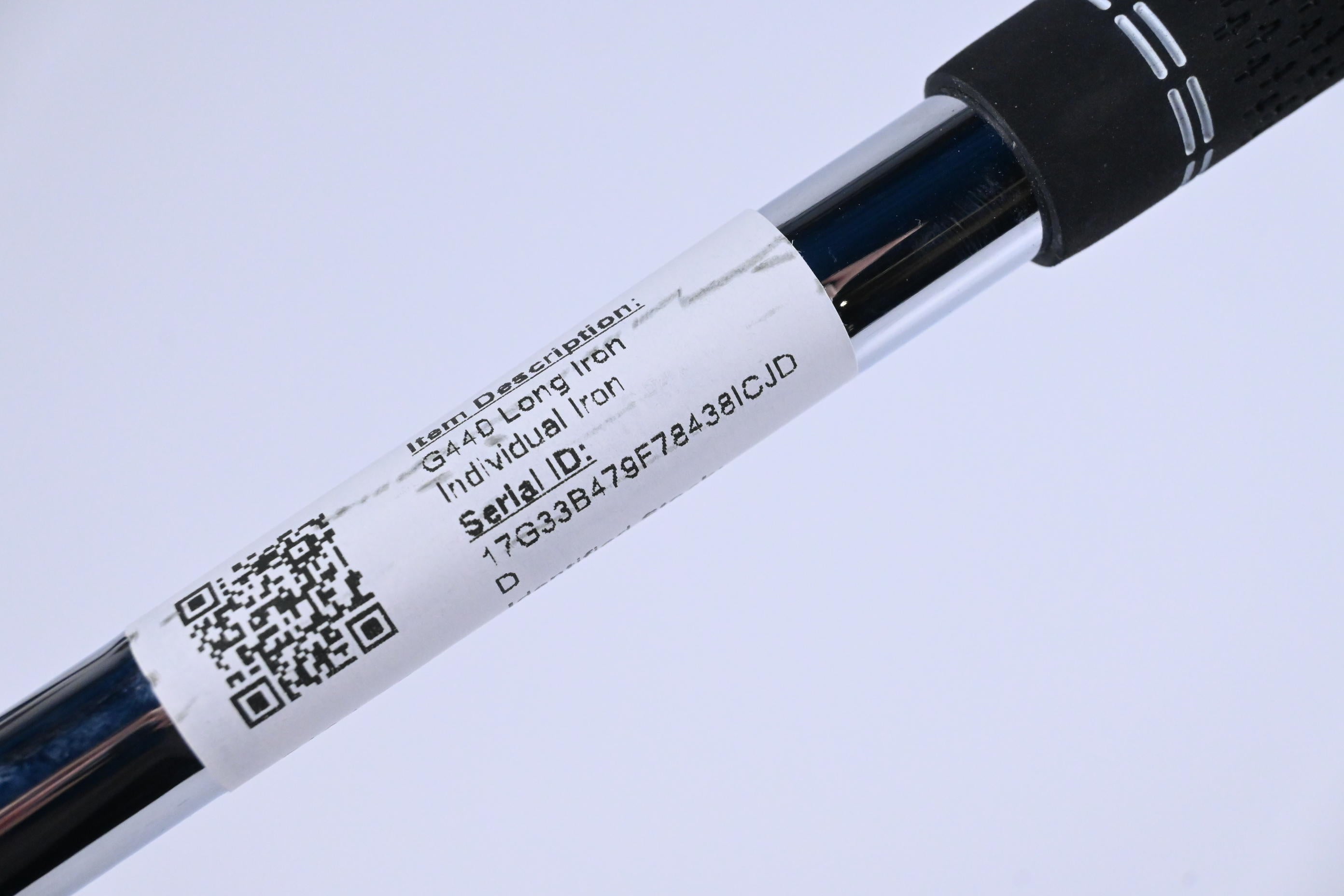 Ping G440 Long Iron #4 Iron / 19 Degree / Black Dot / Regular Flex Ping AWT 3.0