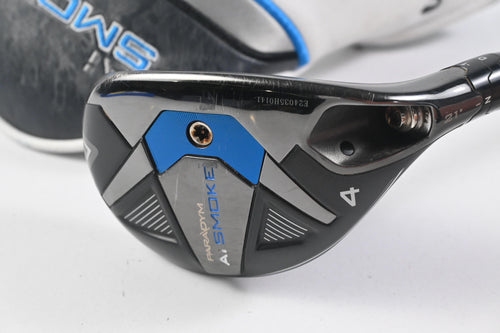 Callaway Paradym Ai Smoke #4 Hybrid / 21 Degree / Regular Flex Cypher 2.0 50