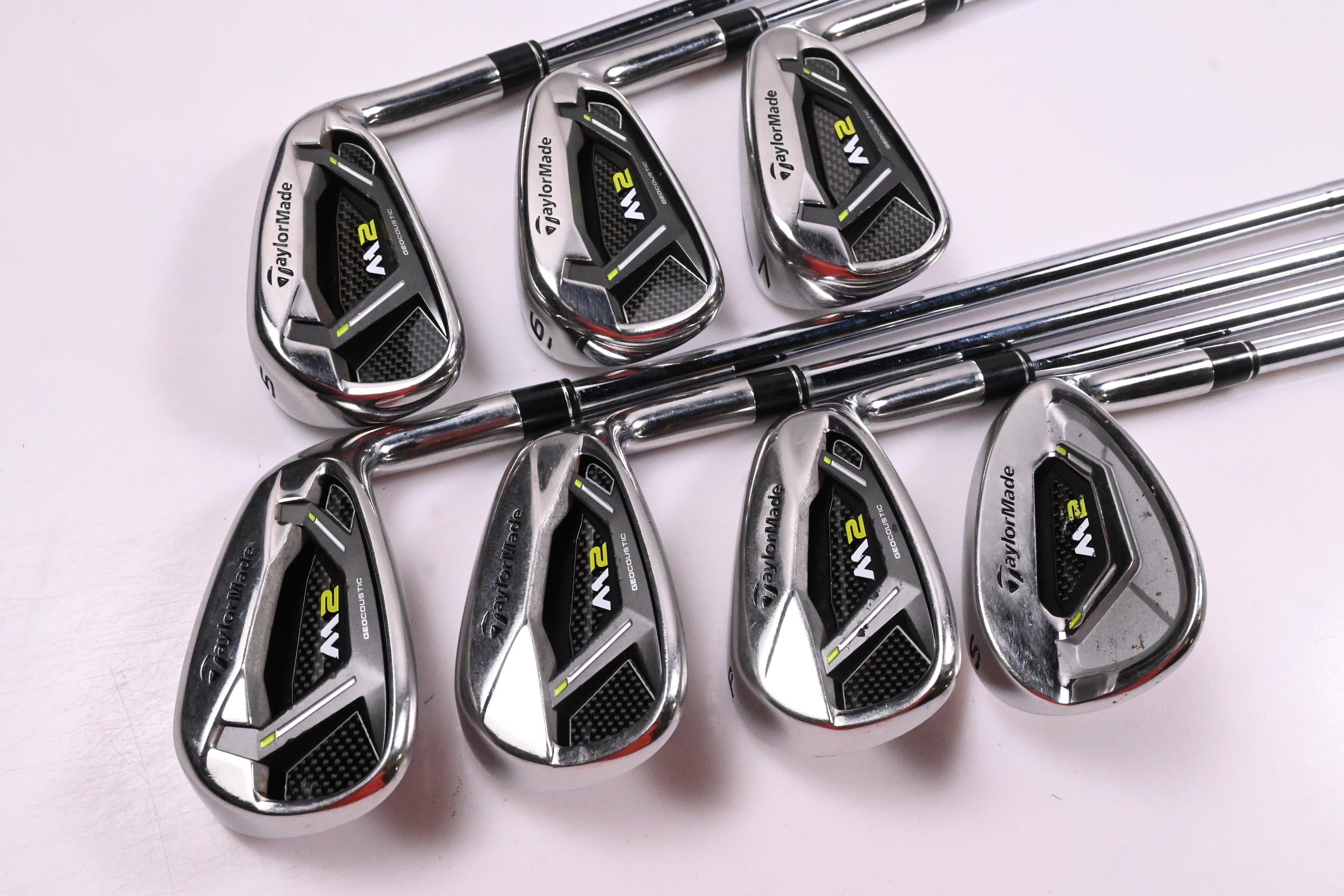 Taylormade M2 2017 Irons / 5-PW+SW / Regular Flex Reax 88 Shafts