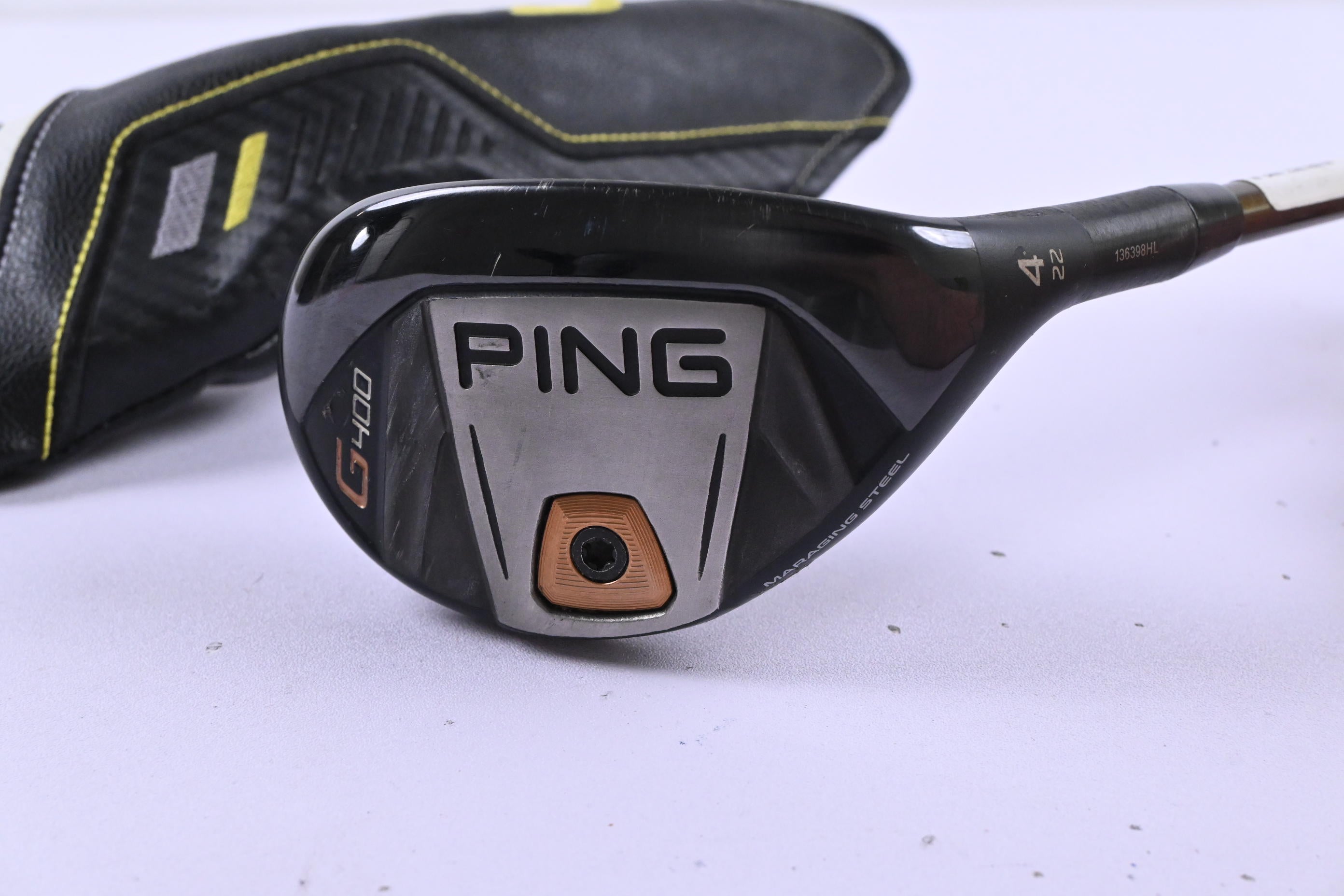 Ping G400 #4 Hybrid / 22 Degree / Regular Flex Ping Alta CB 70 Shaft