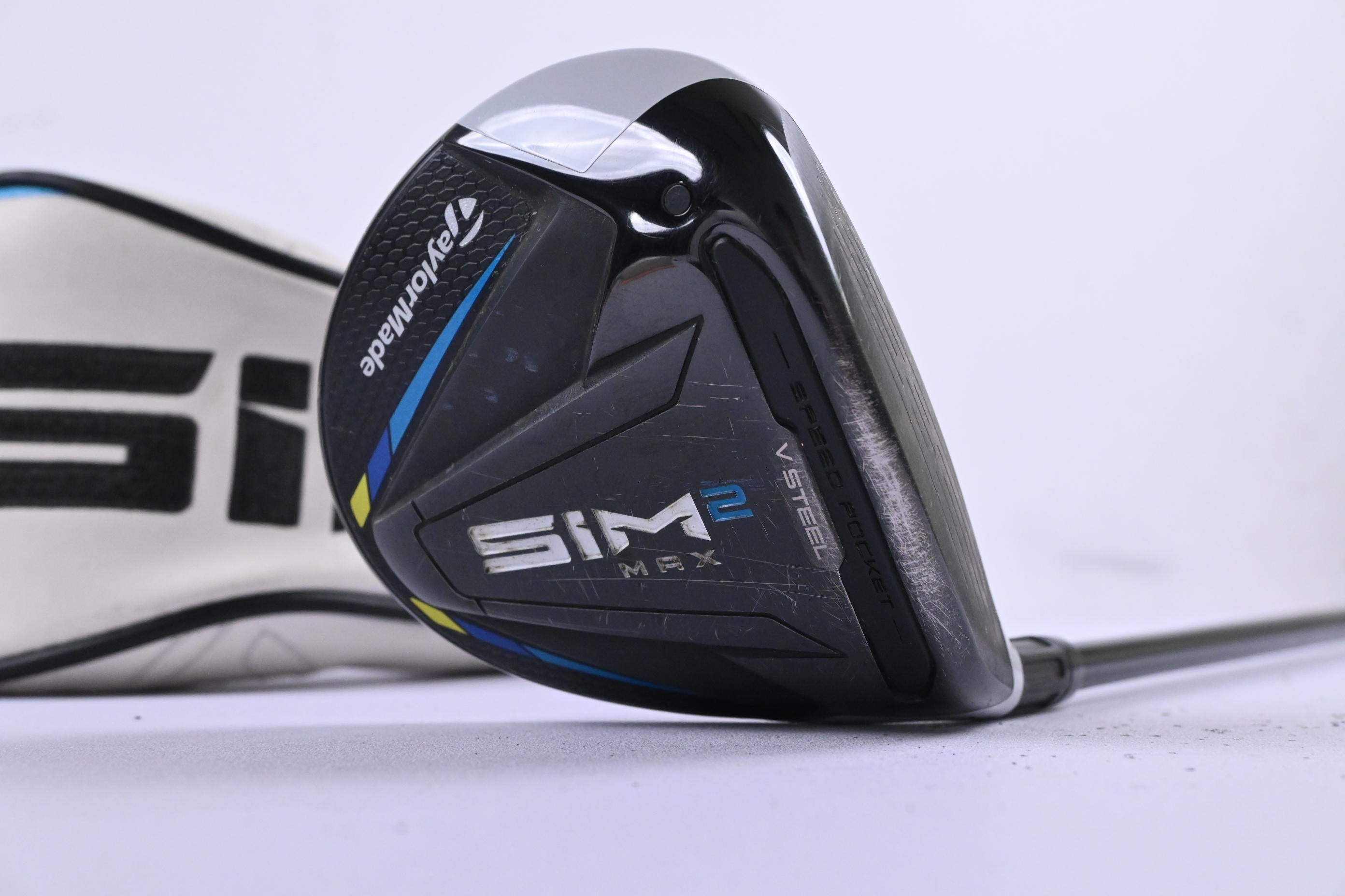 Taylormade SIM2 Max #3 Wood / 15 Degree / Stiff Flex HZRDUS Smoke Black RDX 70