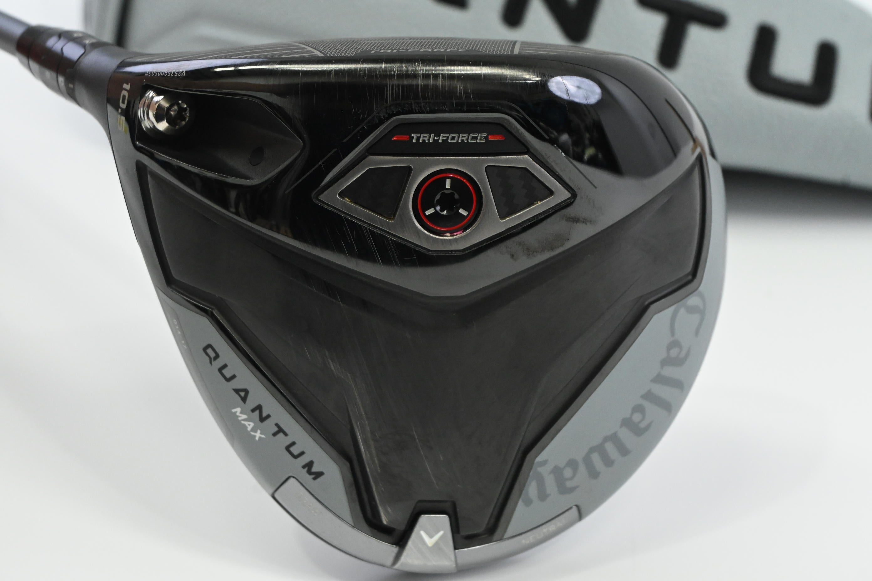 Left Hand Callaway Quantum Max Drivers / 10.5 Degree / Stiff Flex Denali Frost