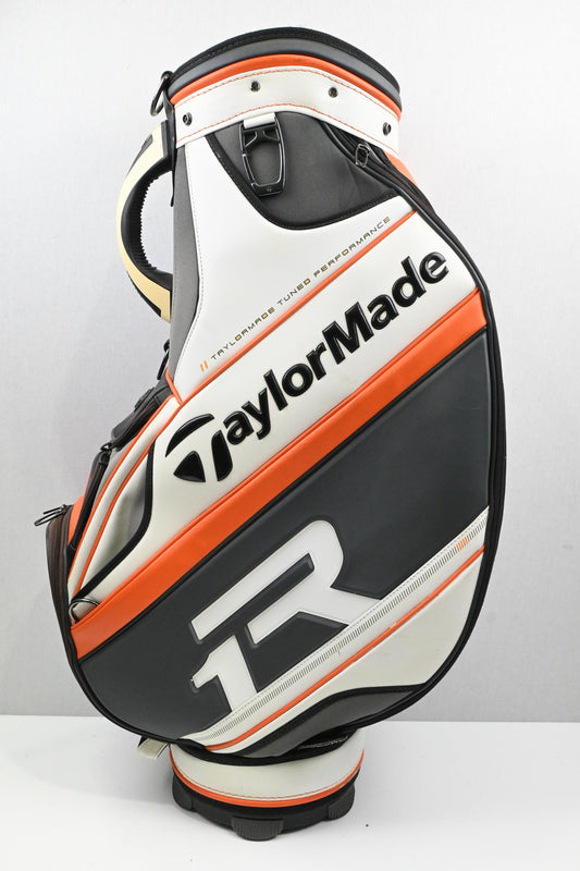 Taylormade R1 Tour Bag / 6-Way Divider / White, Grey & Orange