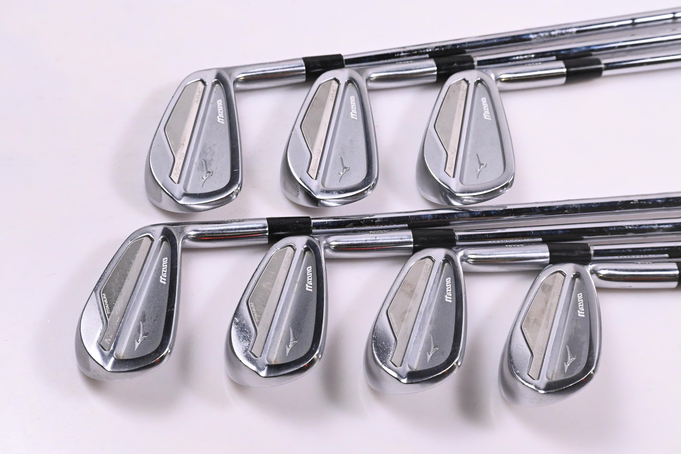 Mizuno MP-18 MMC Irons / 4-PW / Regular Flex KBS Tour Shafts