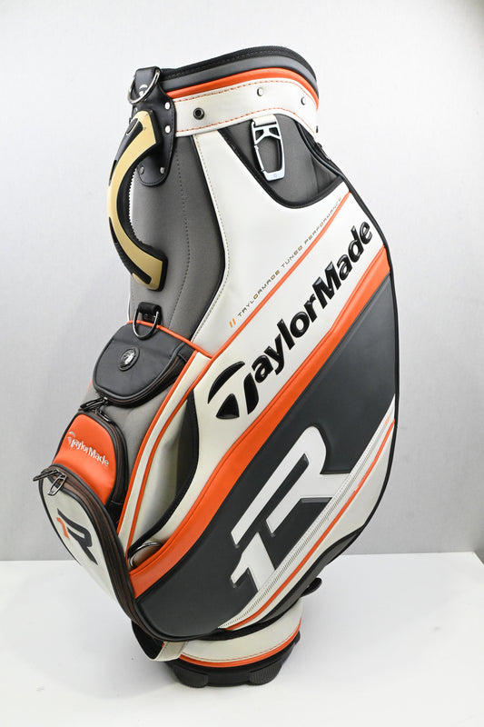 Taylormade R1 Tour Bag / 6-Way Divider / White, Grey & Orange