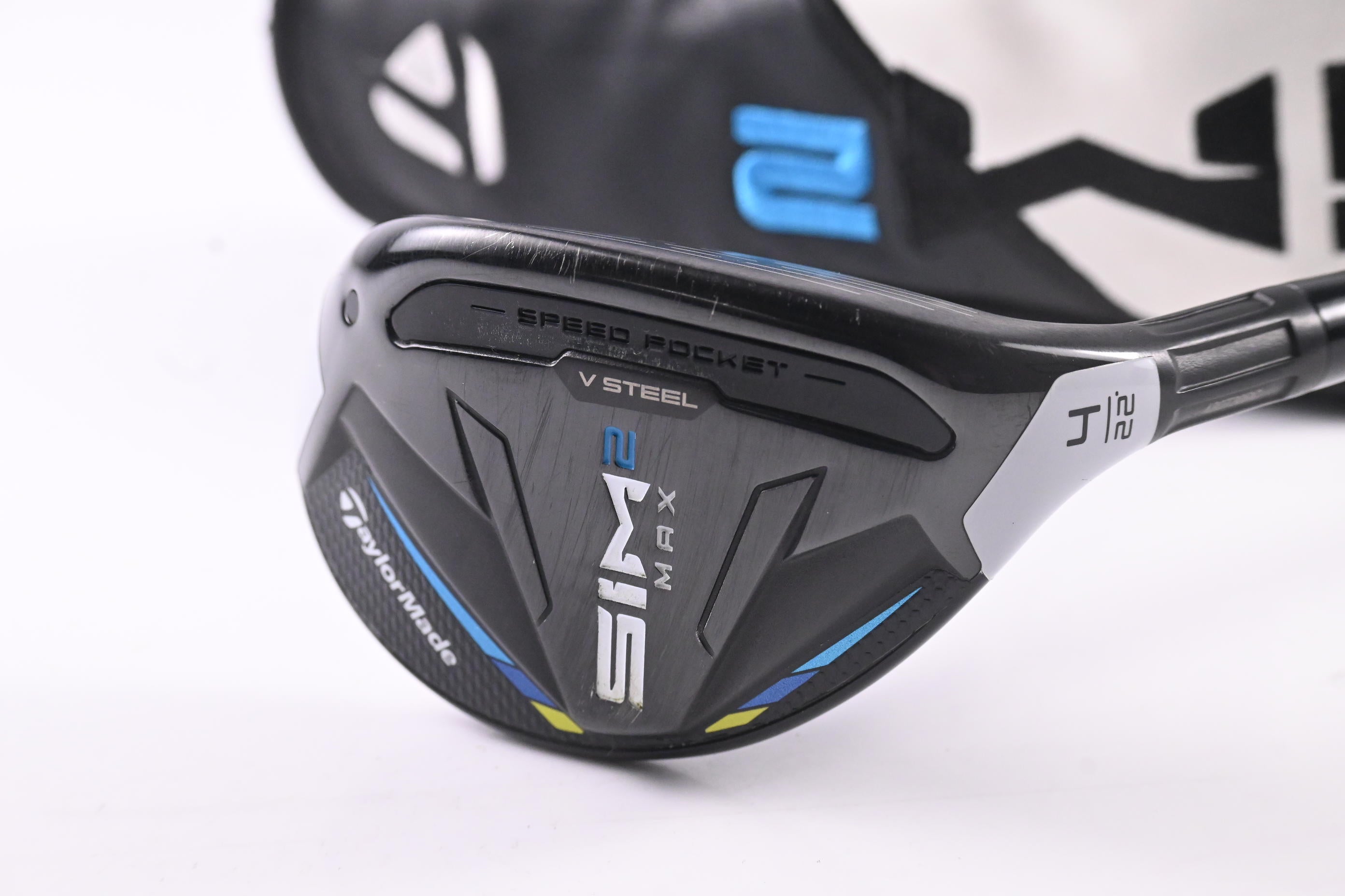 Taylormade SIM2 Max #4 Hybrid / 22 Degree / Regular Flex Fujikura Ventus Blue 6