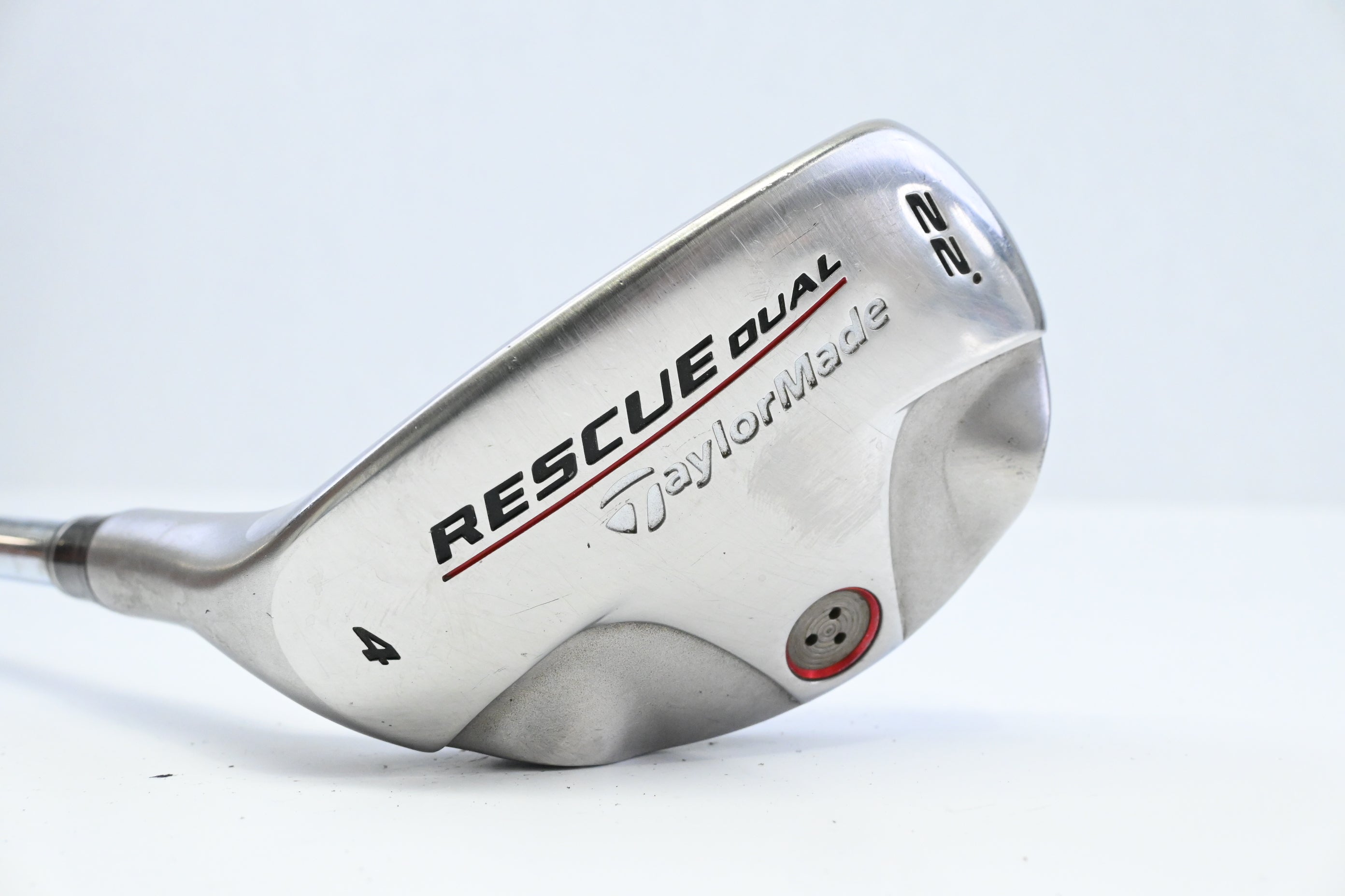 Left Hand Taylormade Rescue Dual #4 Hybrid / 22 Degree / Regular Flex Taylormade