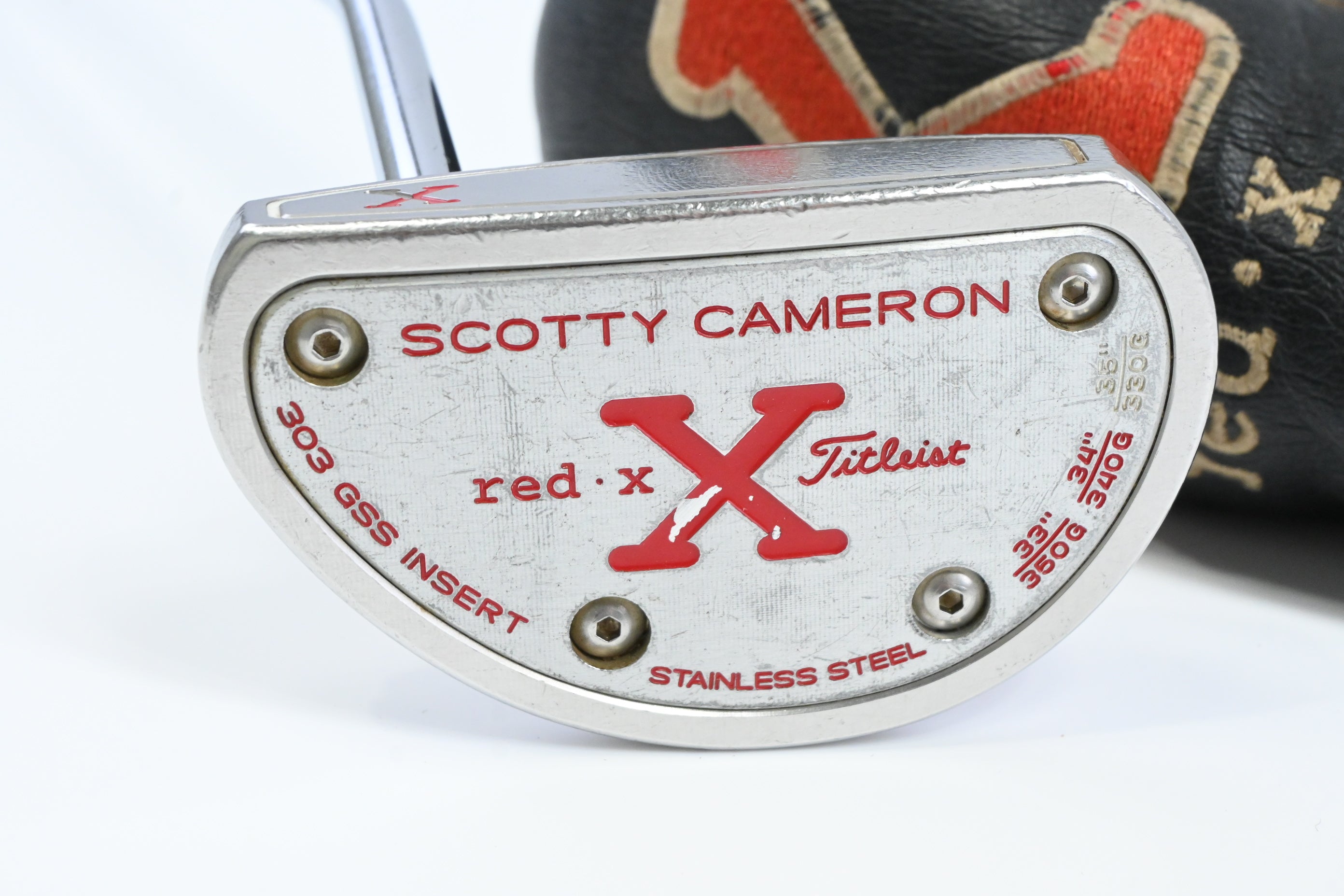 Left Hand Scotty Cameron Red X Putter / 34 Inch