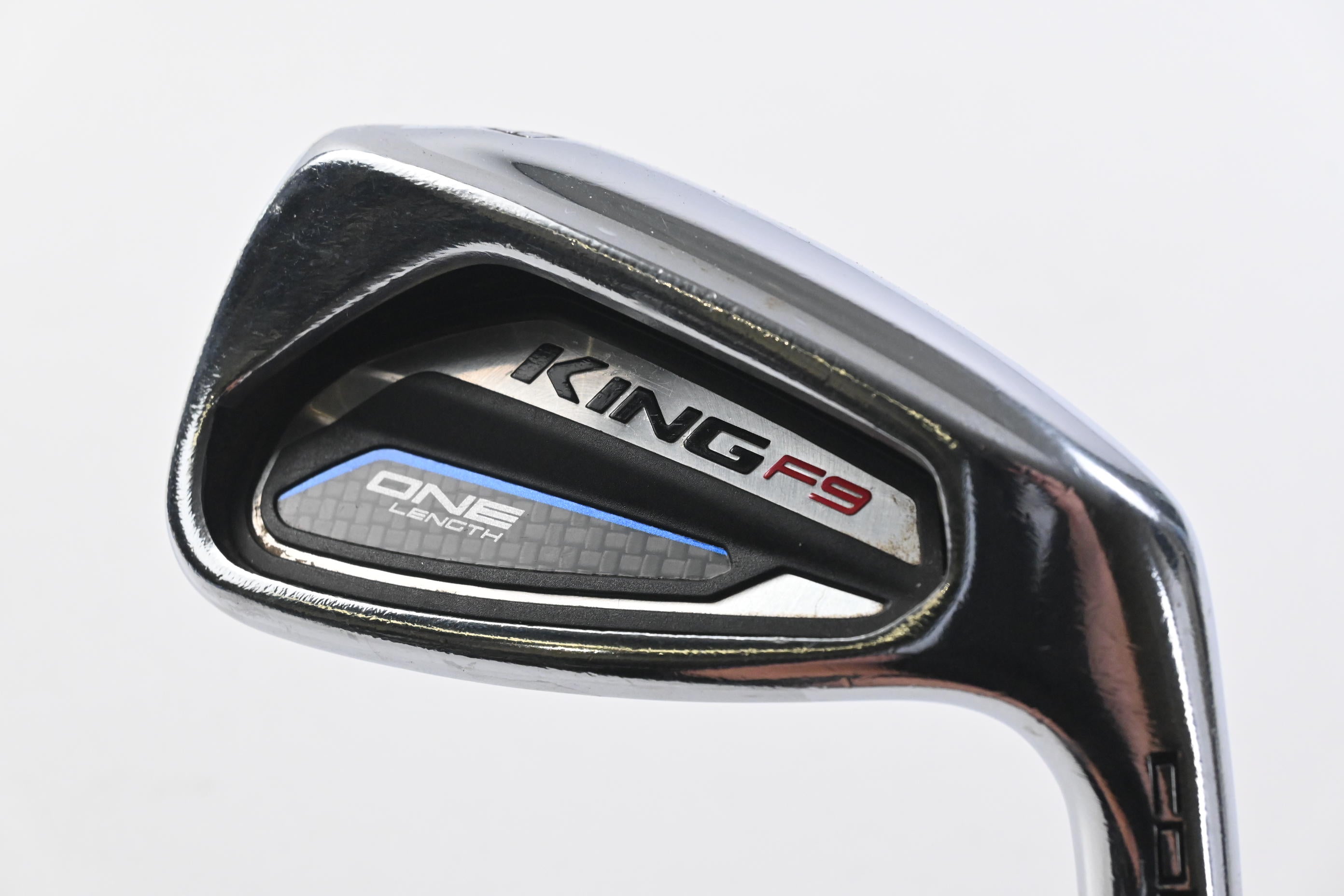 Cobra King F9 One Length #8 Iron / Regular Flex KBS Tour 90 Shaft