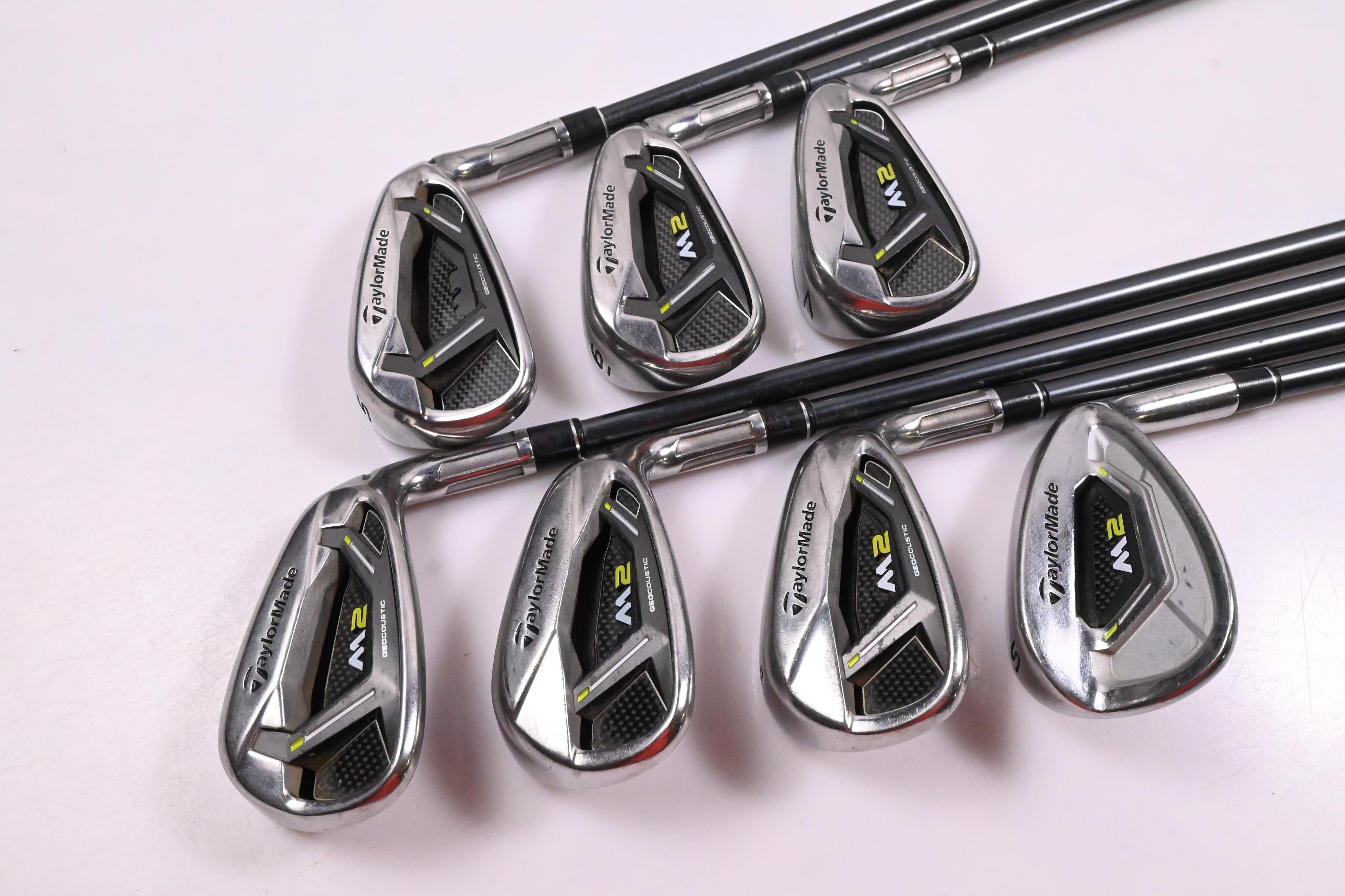 Taylormade M2 2017 Irons / 5-PW+SW / Regular Flex Reax 65 Shafts