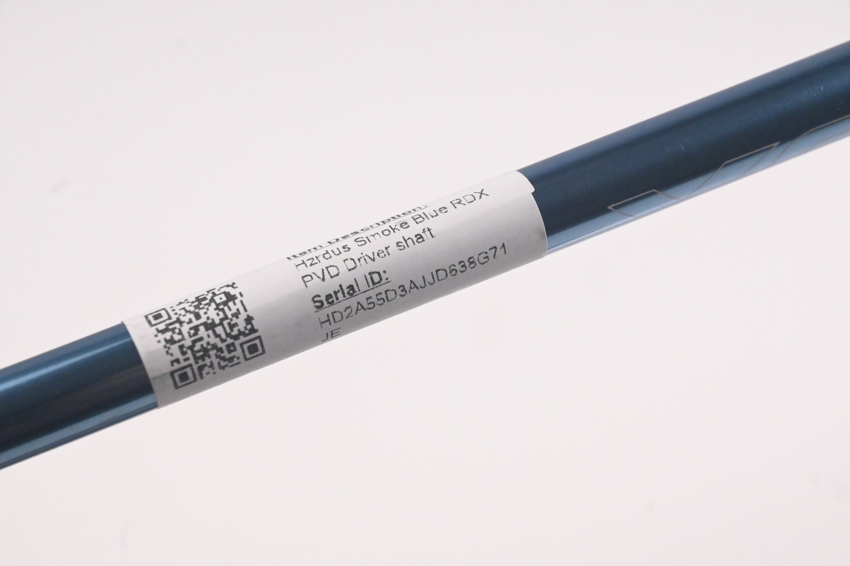 Hzrdus Smoke Blue RDX PVD USA Flag Driver Shaft / TX-Flex / Taylormade 2nd Gen