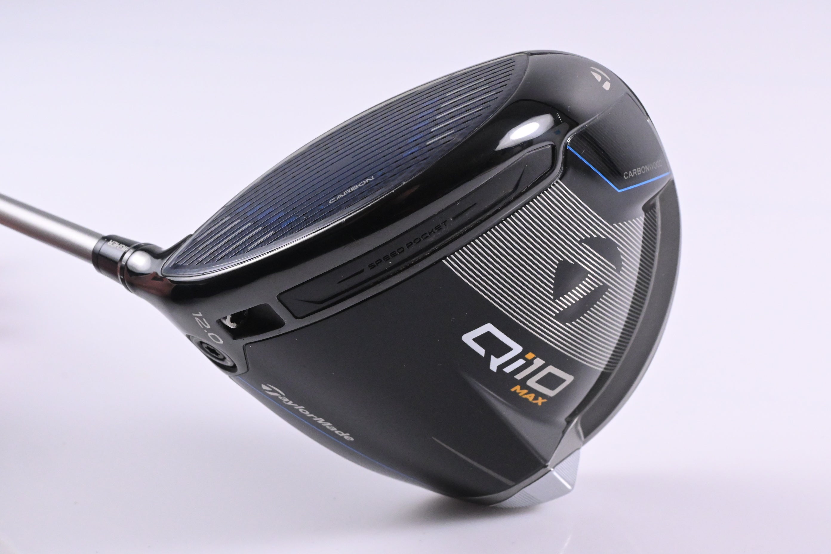 Left Hand Taylormade Qi10 Max Driver / 12 Degree / Senior Flex Speeder NX TCS 50