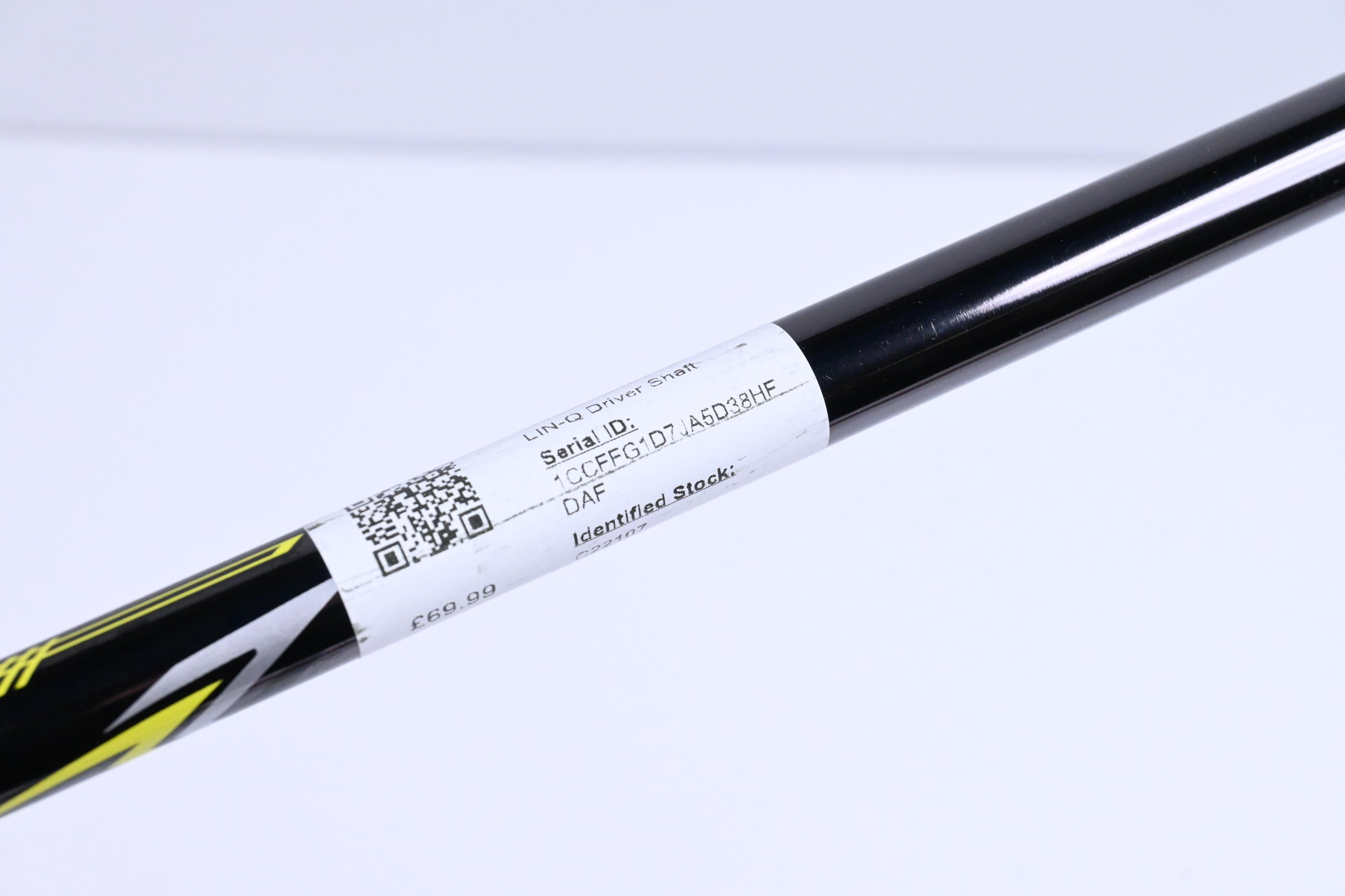 UST Mamiya LIN-Q Gunmetal 6 Driver Shaft / Stiff Flex / .335 Tip / Uncut