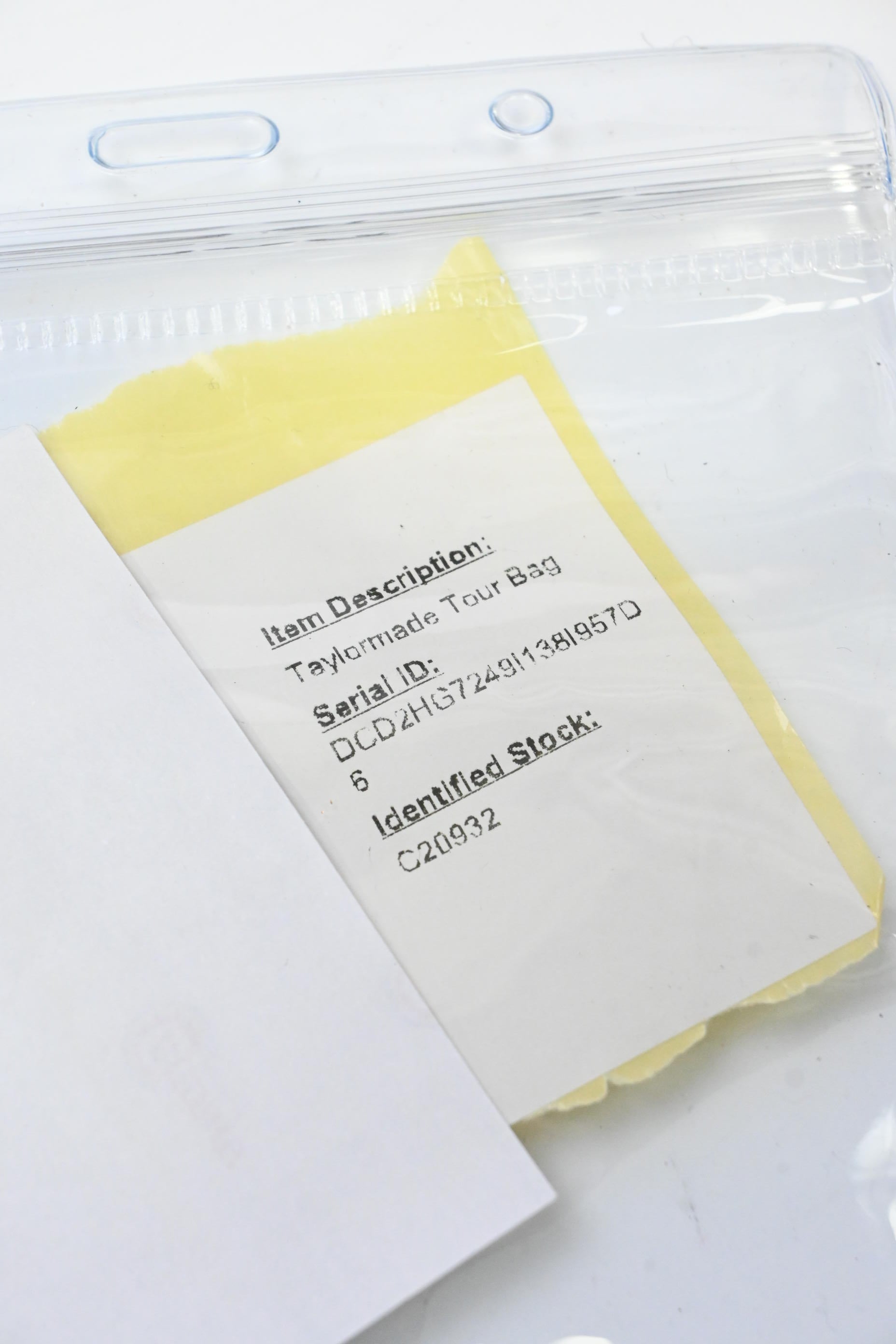 Taylormade R1 Tour Bag / 6-Way Divider / White, Grey & Orange