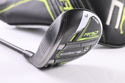 Left Hand Cobra King Radspeed #3 Wood / 14.5 Degree / Regular Flex Motore X F3 Shaft