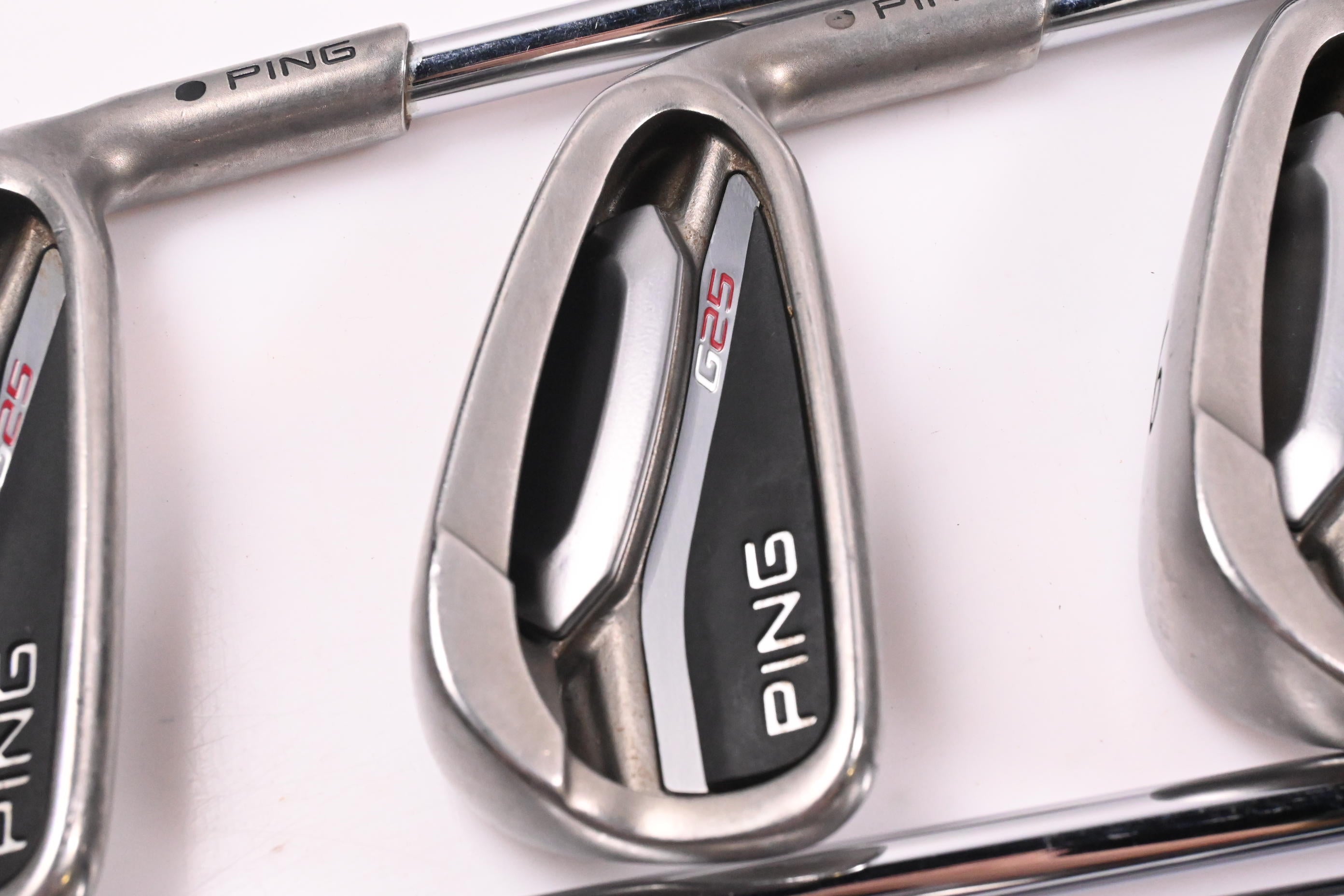 Ping G25 Irons / 4-PW / Black Dot / Senior Flex Ping CFS Shafts