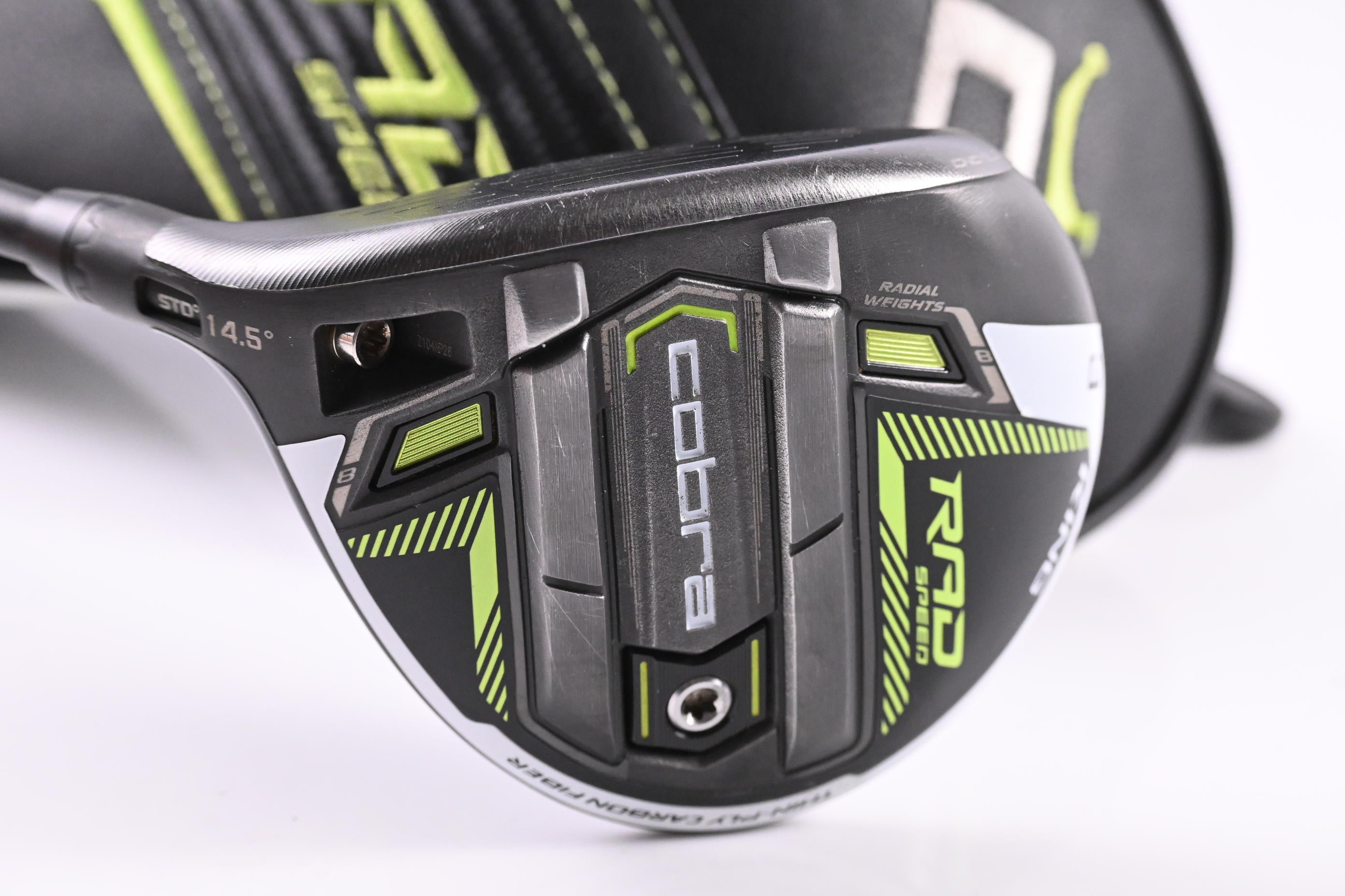 Left Hand Cobra King Radspeed #3 Wood / 14.5 Degree / Regular Flex Motore X F3 Shaft