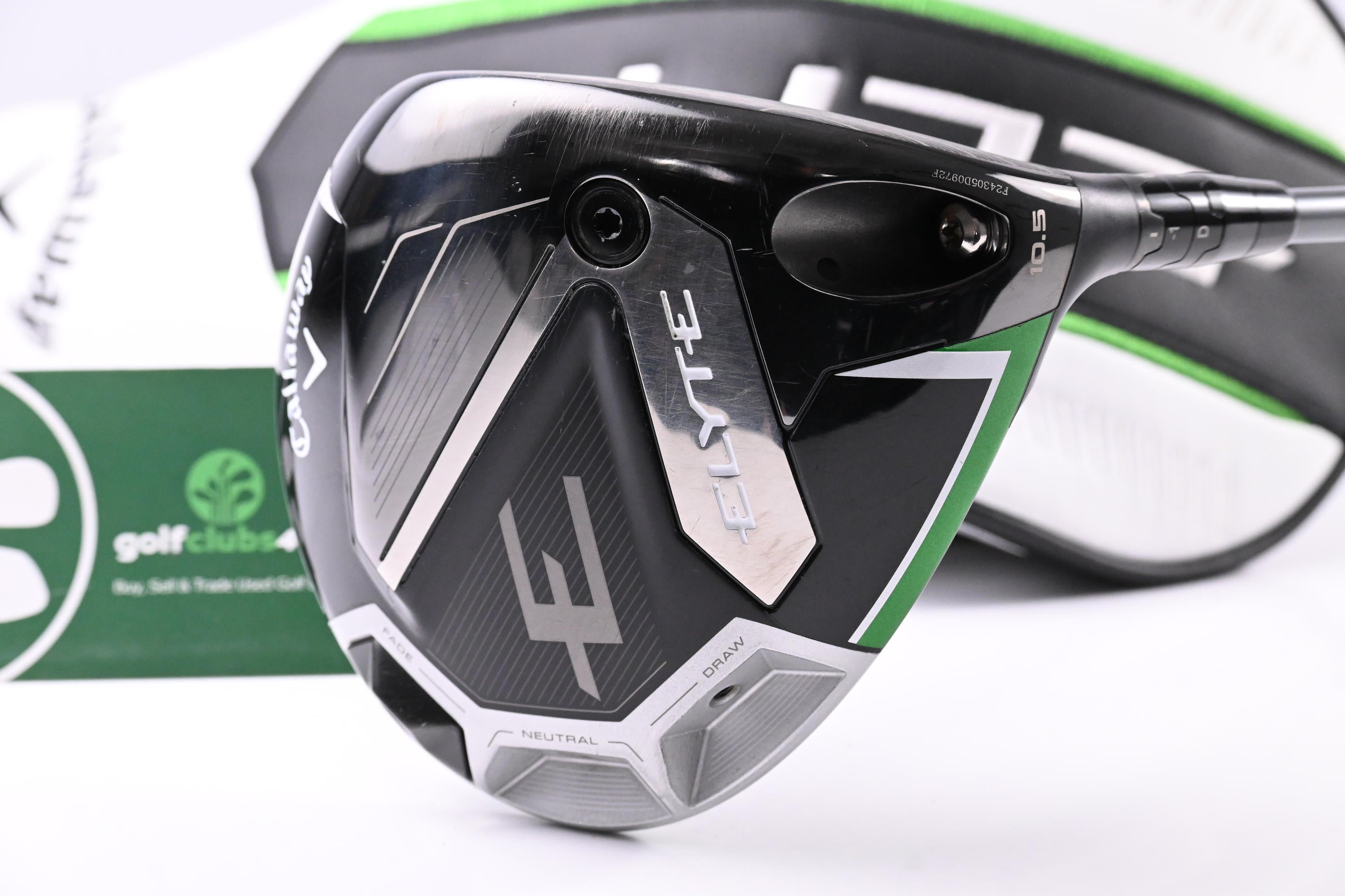 Callaway Elyte Driver / 10.5 Degree / Stiff Flex Denali Charcoal 50 Shaft