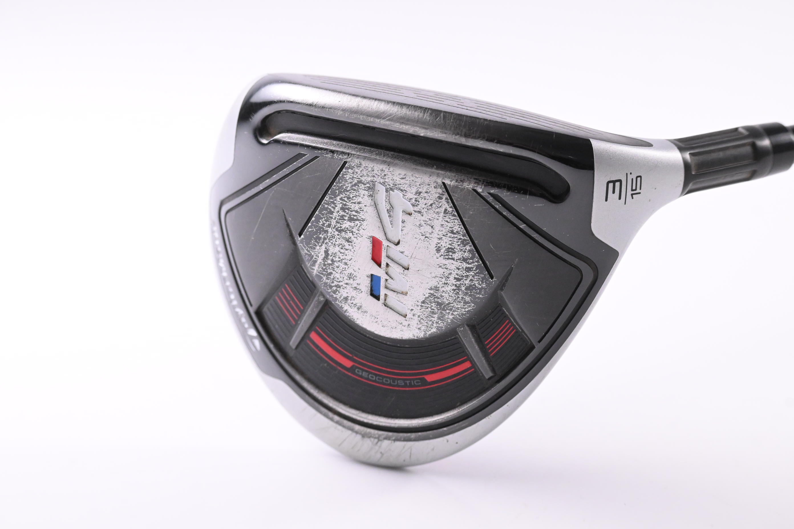 Taylormade M4 #3 Wood / 15 Degree / Stiff Flex Fujikura Atmos Red 6 Shaft